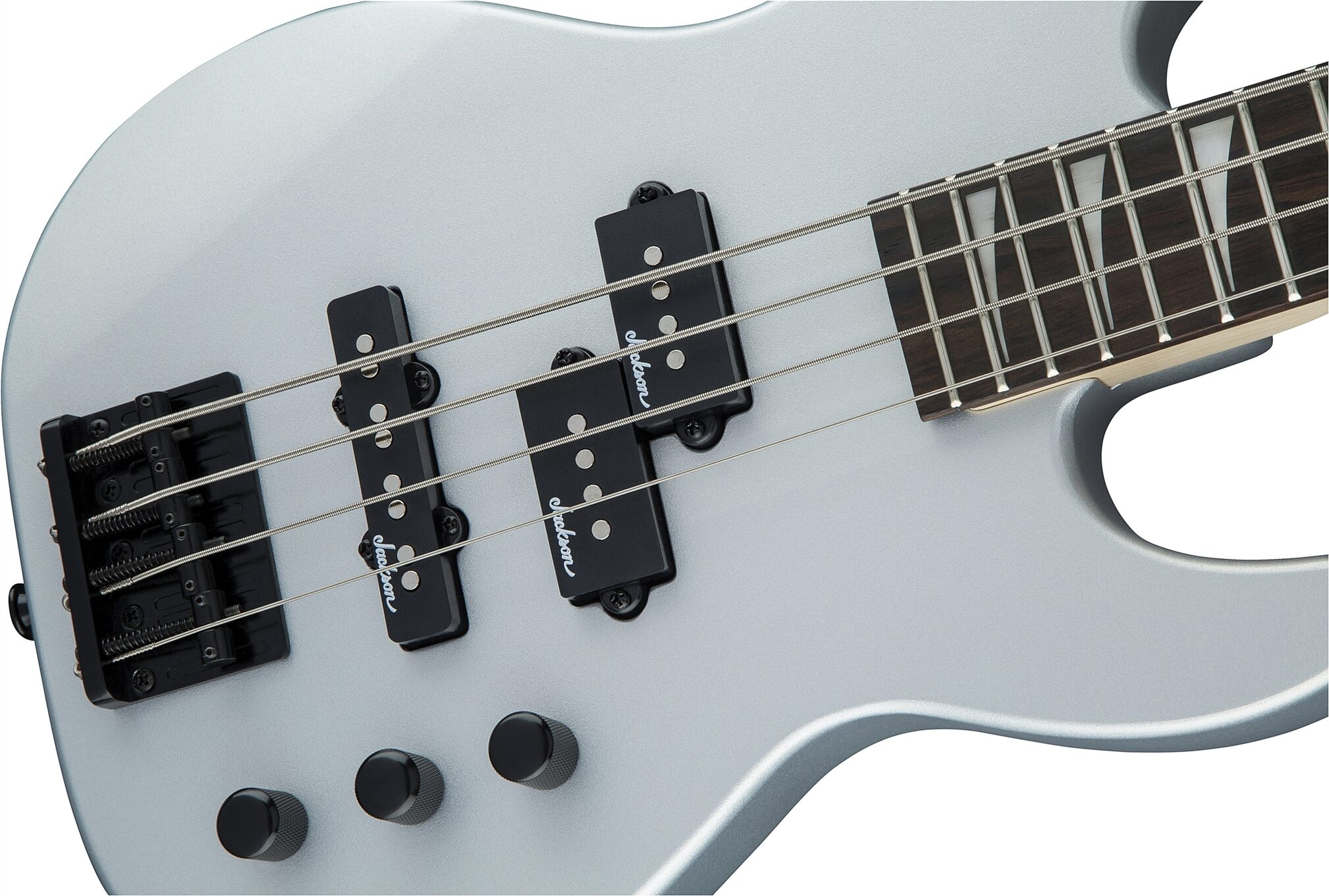Jackson JS Series Concert Bass JS1XCB Short Scale Electric Bass, Action Position Back