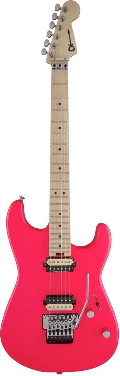Charvel Pro-Mod San Dimas SD1 HH FR Electric Guitar, Neon Pink