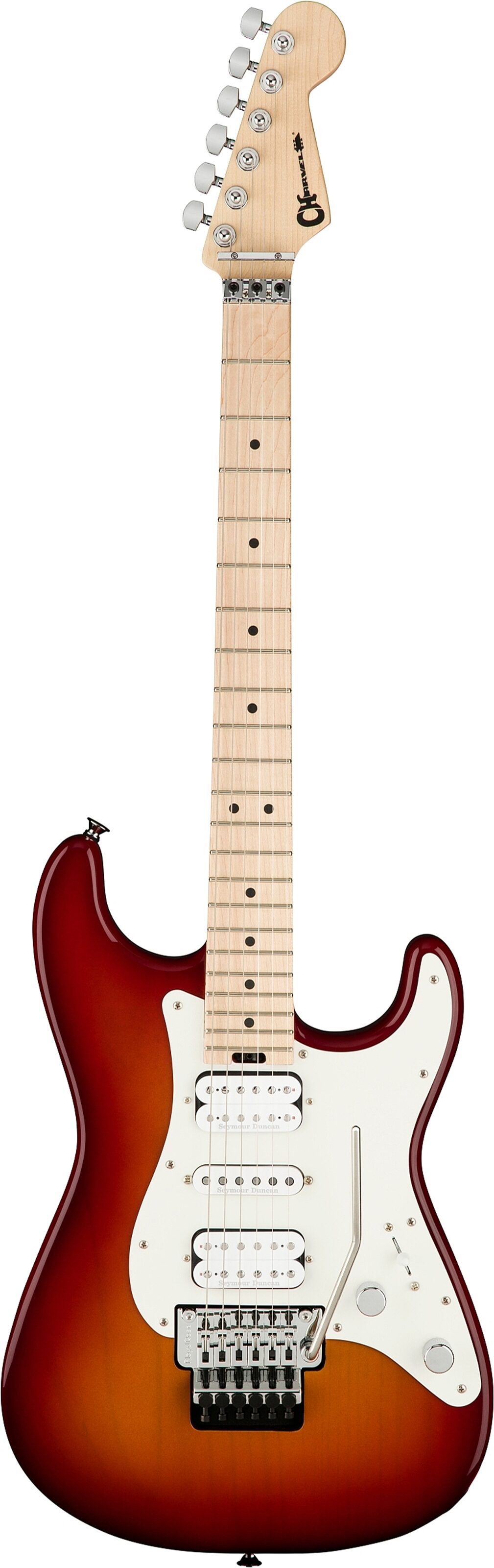Charvel Pro-Mod So-Cal Style 1 SC3 HSH FR Electric Guitar, Action Position Back