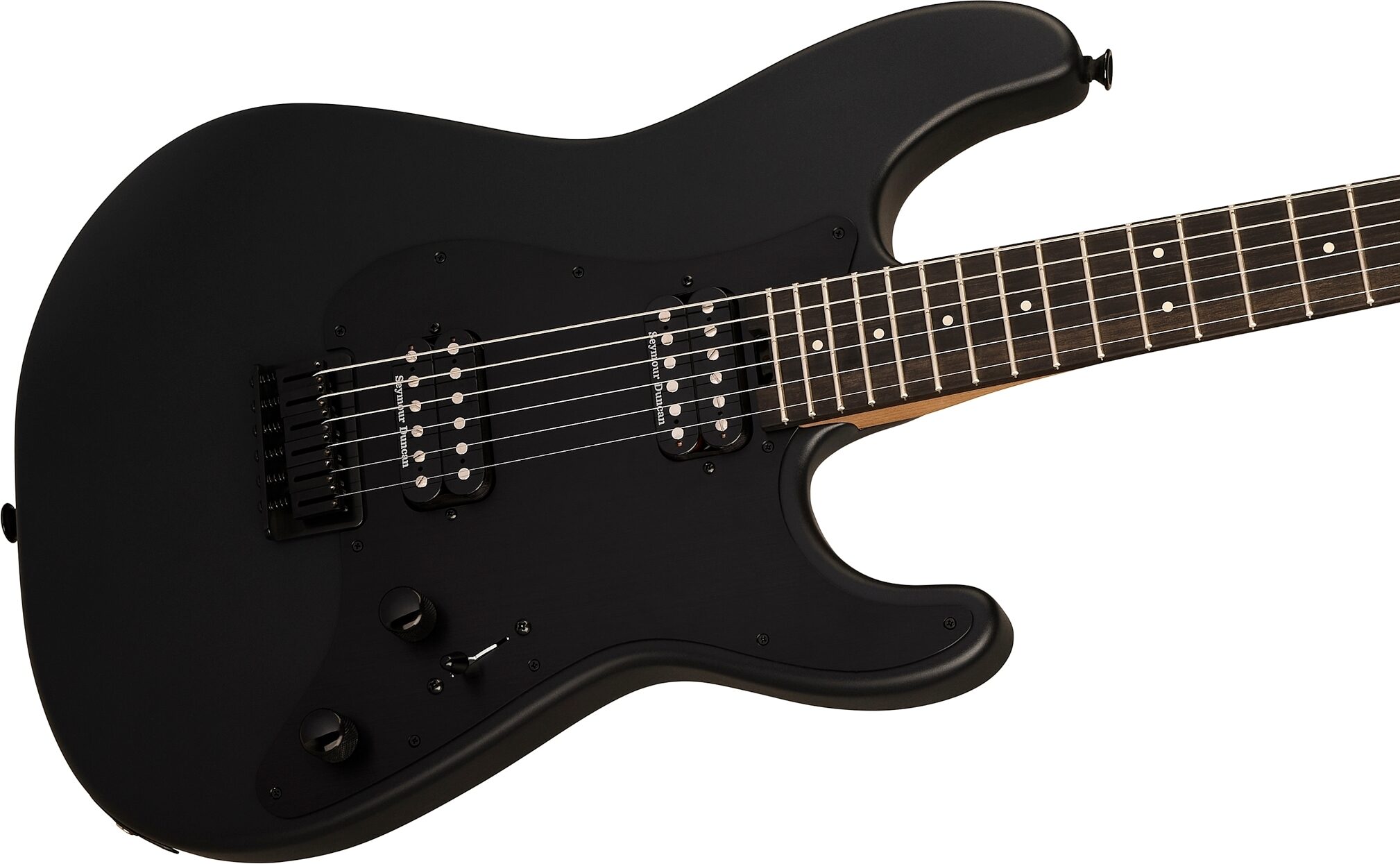 Charvel Pro-Mod So-Cal Style 1 HH HT E Electric Guitar, Scorch Earth, Action Position Back
