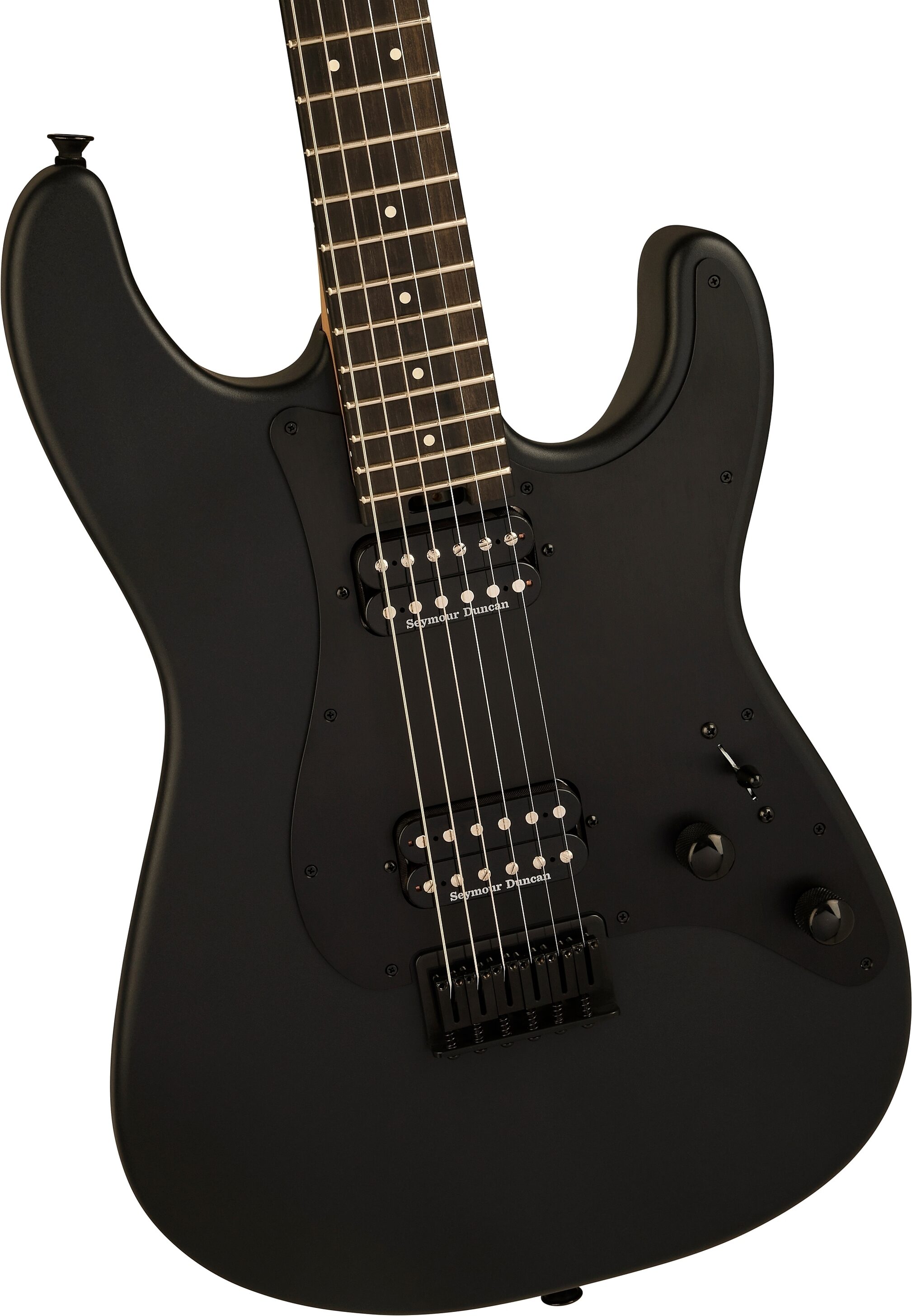 Charvel Pro-Mod So-Cal Style 1 HH HT E Electric Guitar, Scorch Earth, Action Position Back