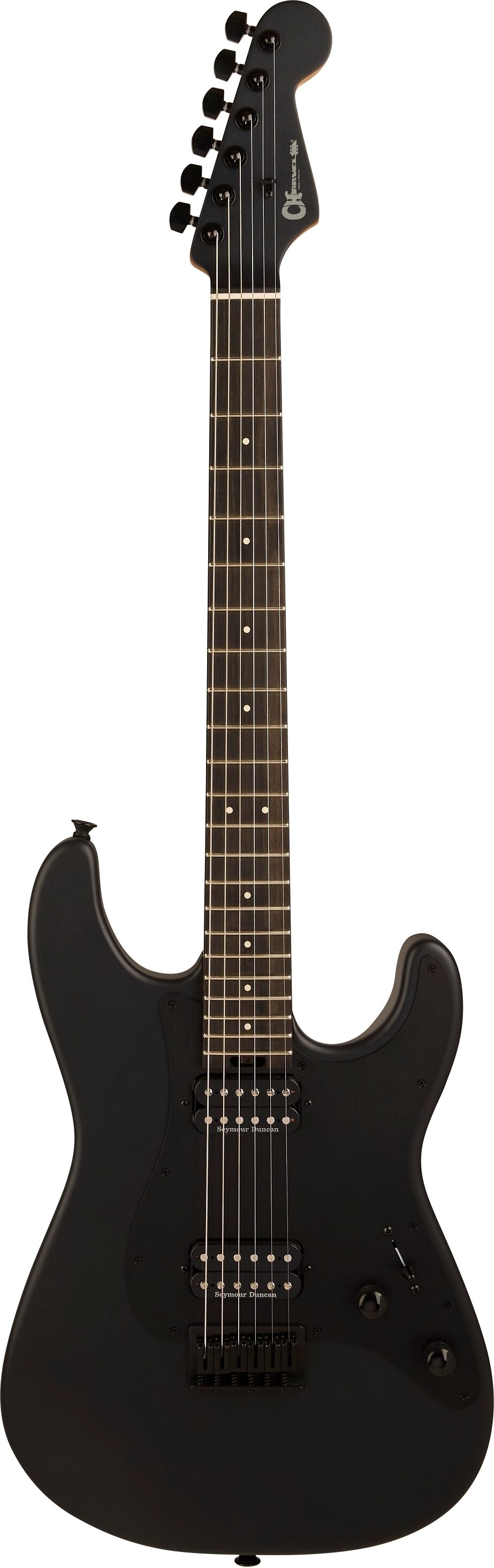 Charvel Pro-Mod So-Cal Style 1 HH HT E Electric Guitar, Scorch Earth, Action Position Back