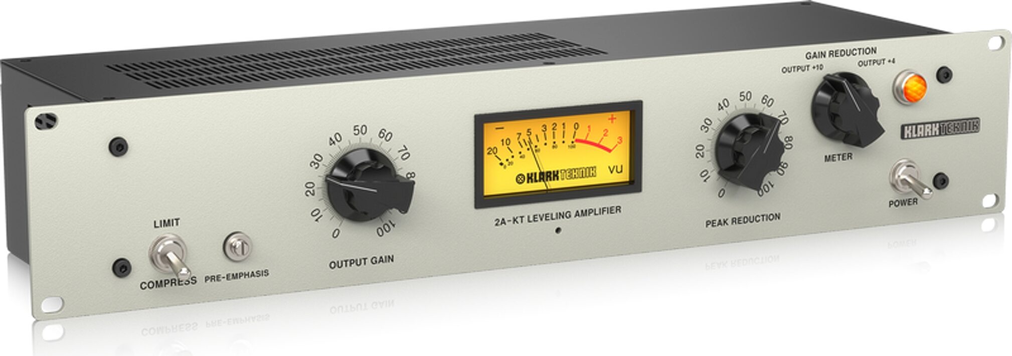 Klark Teknik 2A-KT Classic Leveling Amplifier, Action Position Back