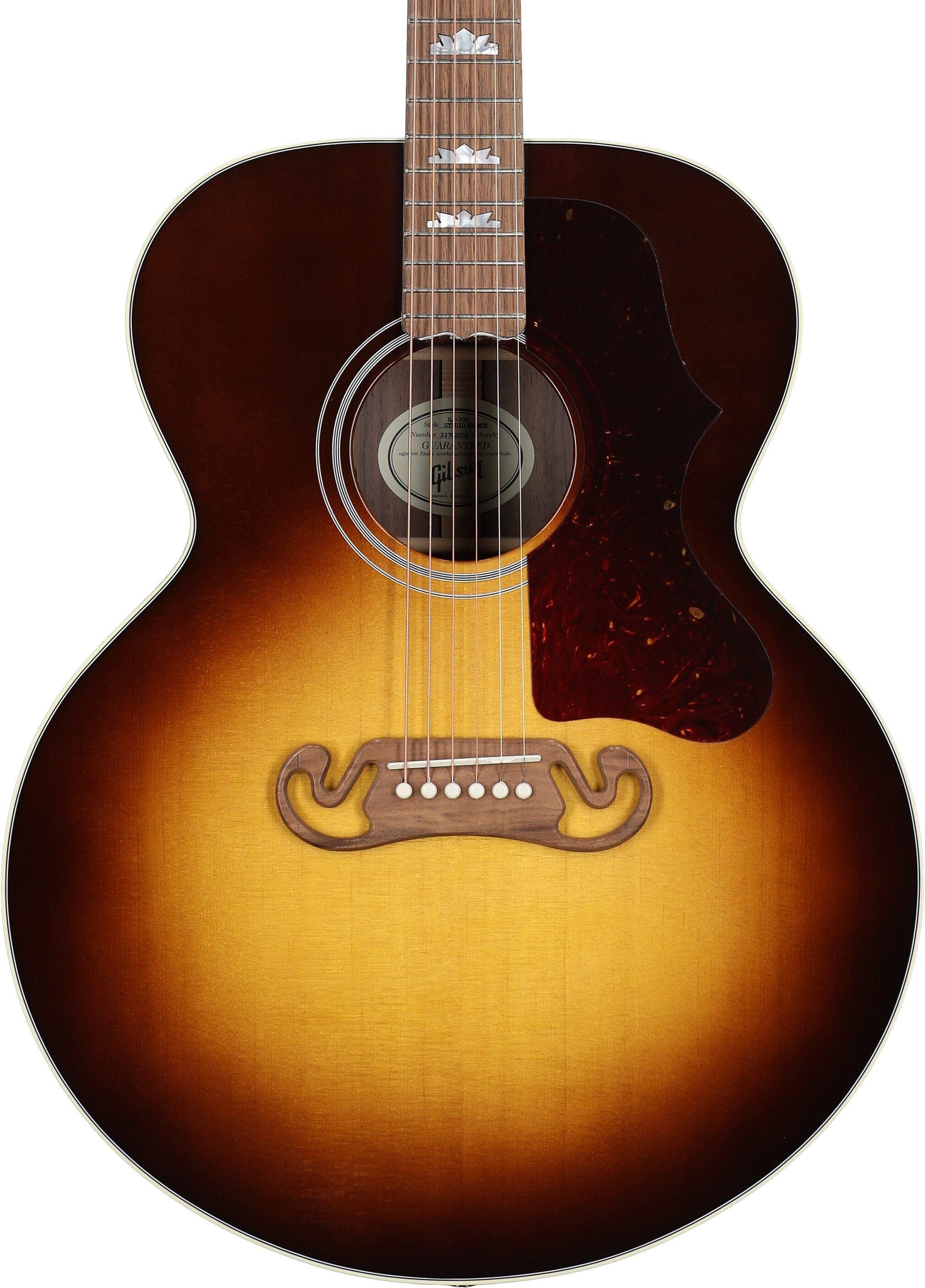 Gibson SJ-200 Studio Walnut Jumbo Acoustic-Electric Guitar