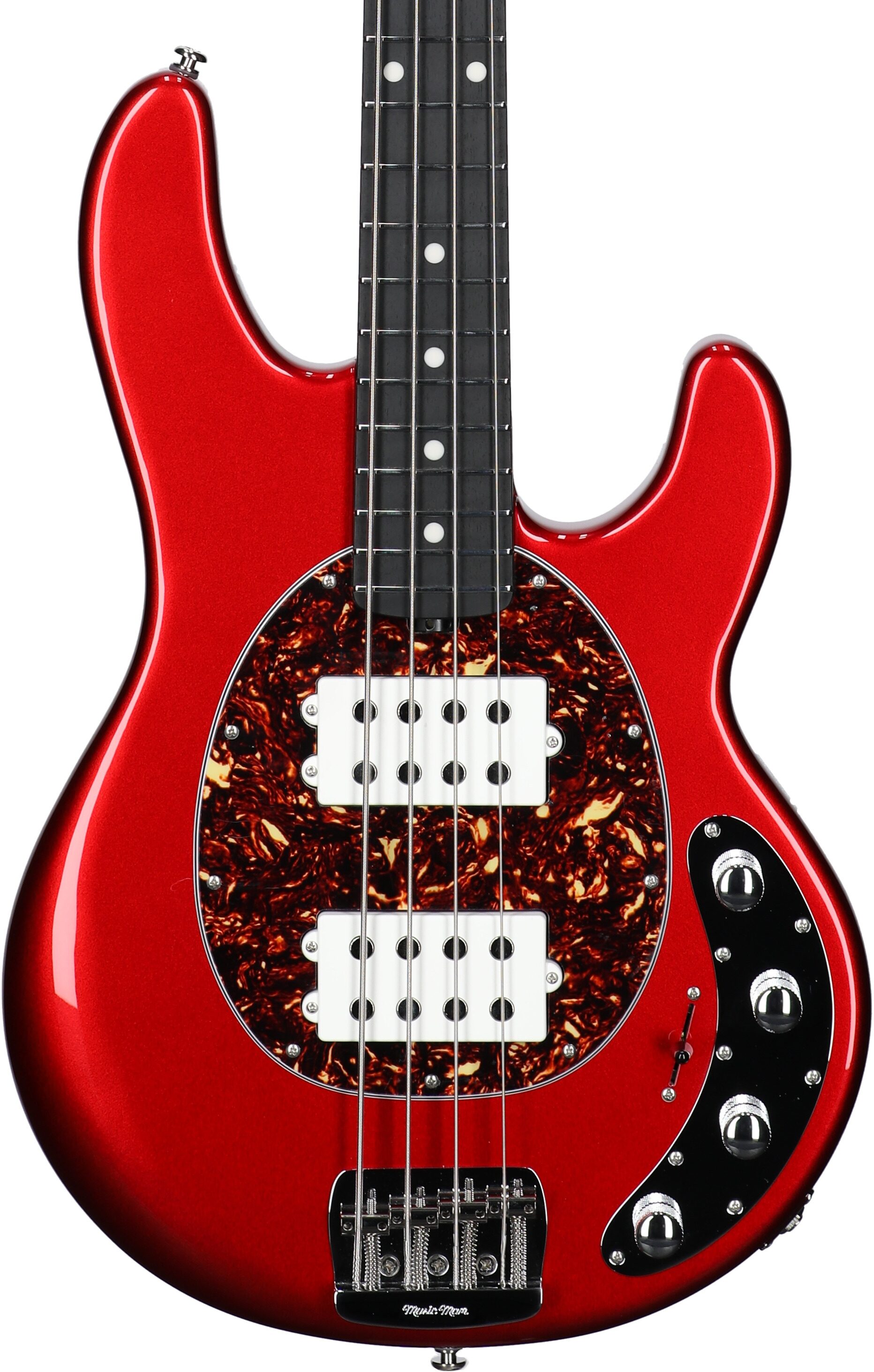 Ernie Ball Music Man StingRay Special HH Electric Bass (with Case), Candy Man, Serial Number K03893, Body Straight Front
