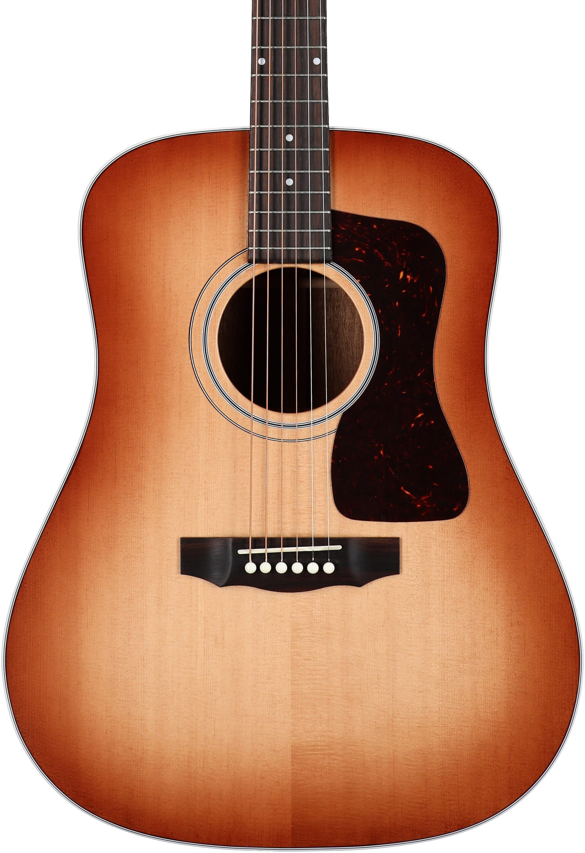 Guild D-40 Standard Dreadnought Acoustic Guitar, Pacific Sunset, Serial Number C240335, Body Straight Front