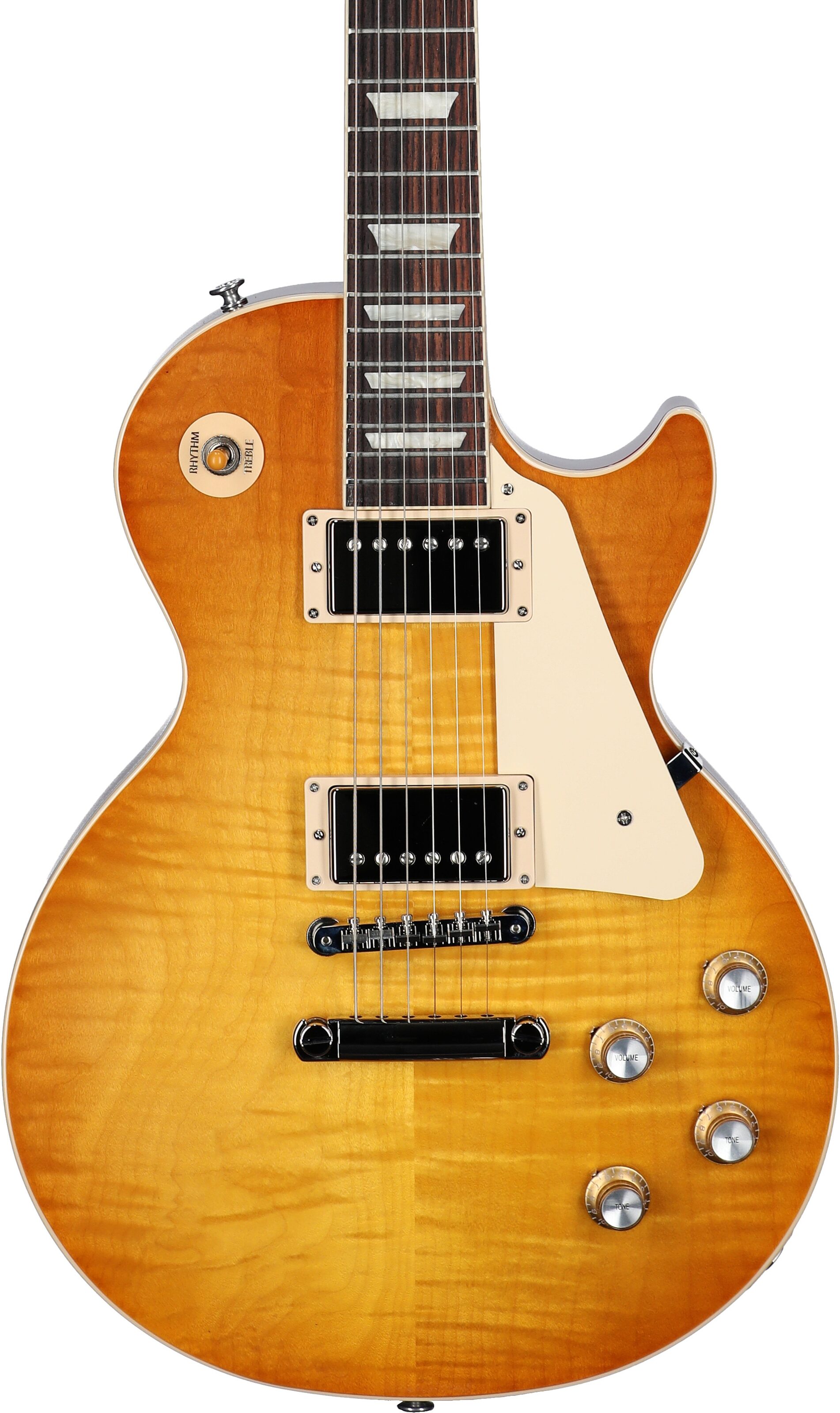 Gibson Exclusive Les Paul Standard '60s AAA Top Electric Guitar (with Case), Unburst, Serial Number 210340226, Body Straight Front
