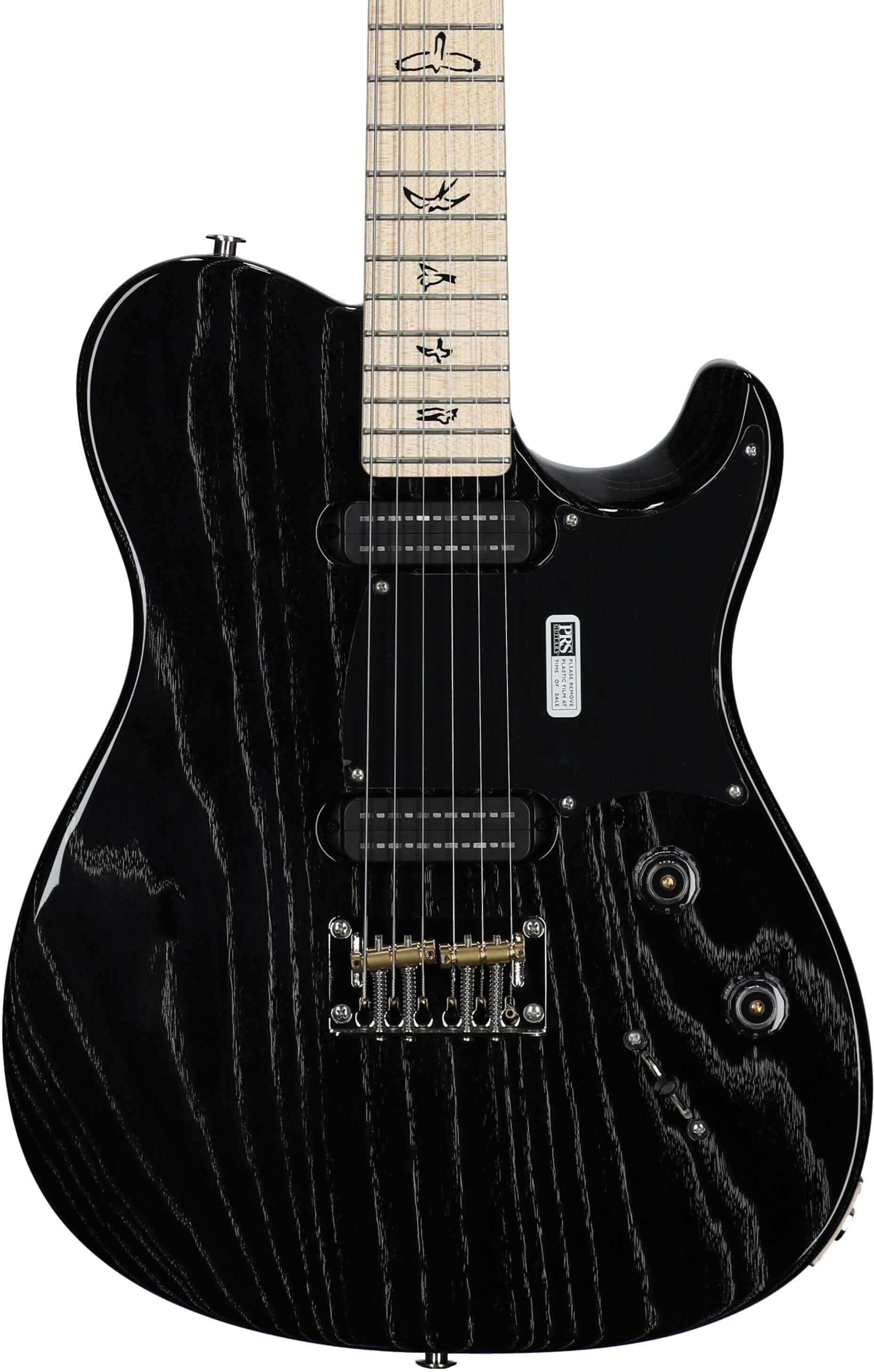 PRS Paul Reed Smith NF 53 Electric Guitar (with Gig Bag), Black Doghair, Serial Number 0390854, Body Straight Front