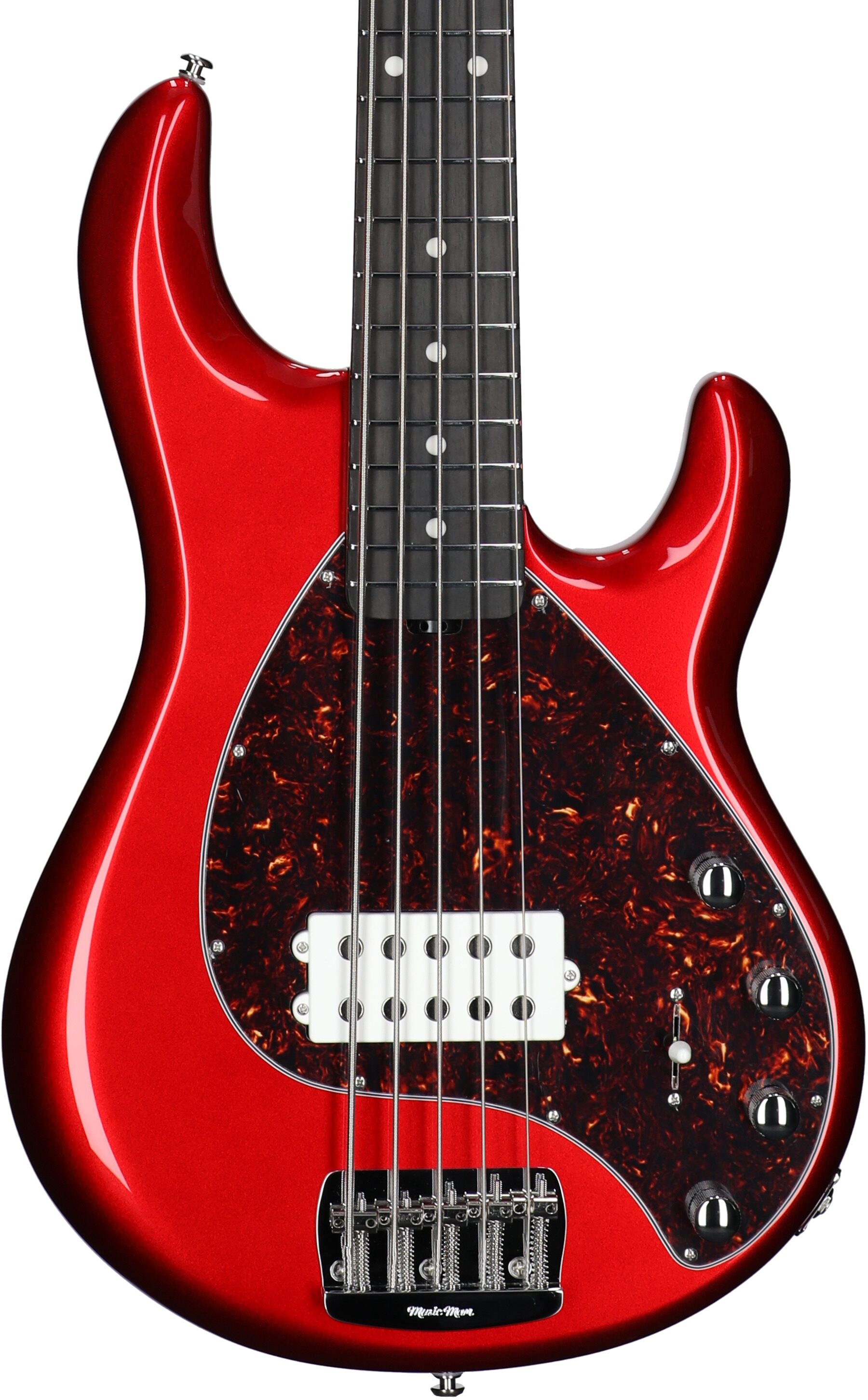Ernie Ball Music Man StingRay 5 Special Electric Bass, 5-String (with Case), Candyman, Serial Number K04603, Body Straight Front