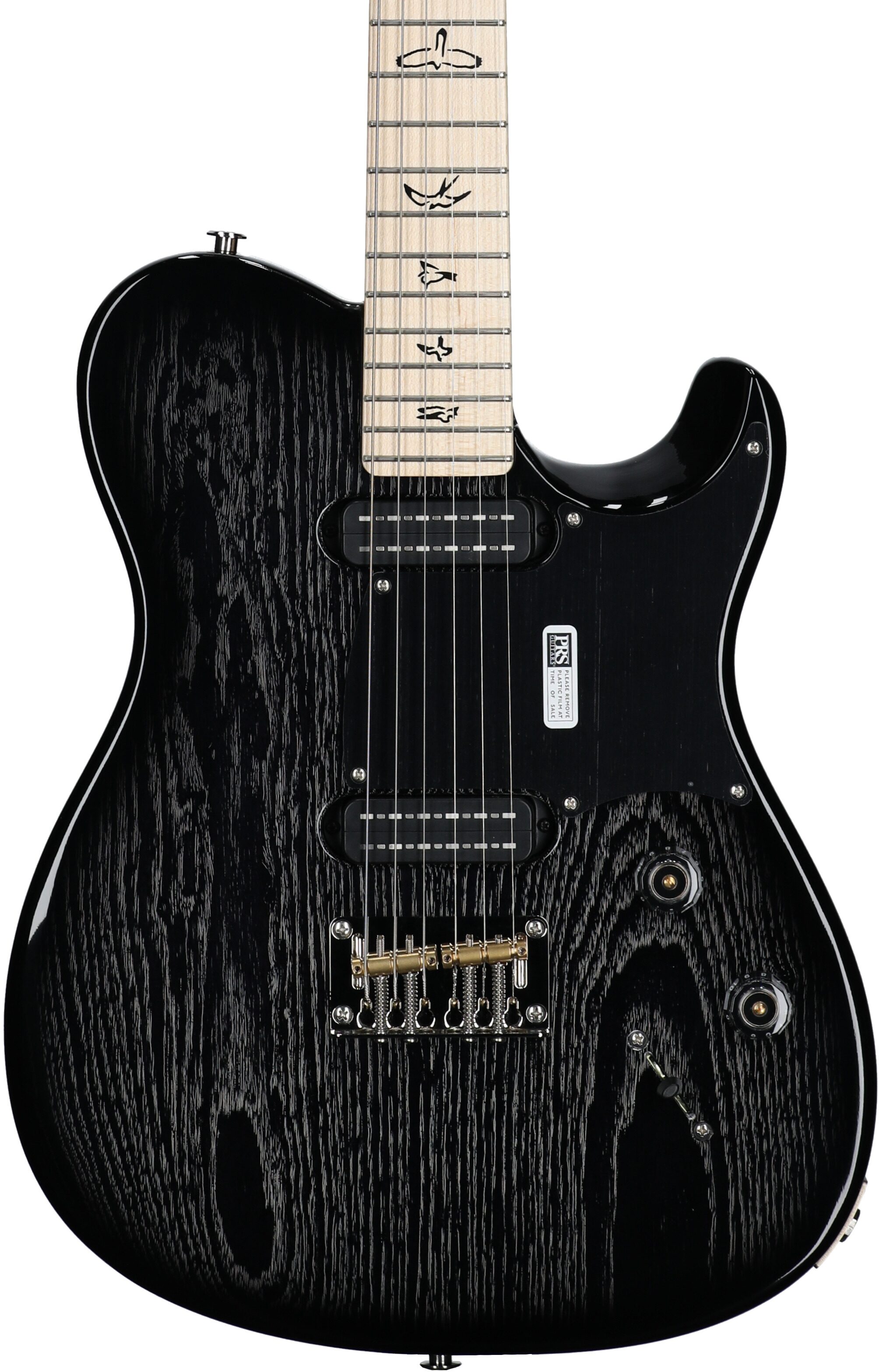 PRS Paul Reed Smith NF 53 Electric Guitar (with Gig Bag), Black Doghair Smokeburst, Serial Number 0392724, Body Straight Front