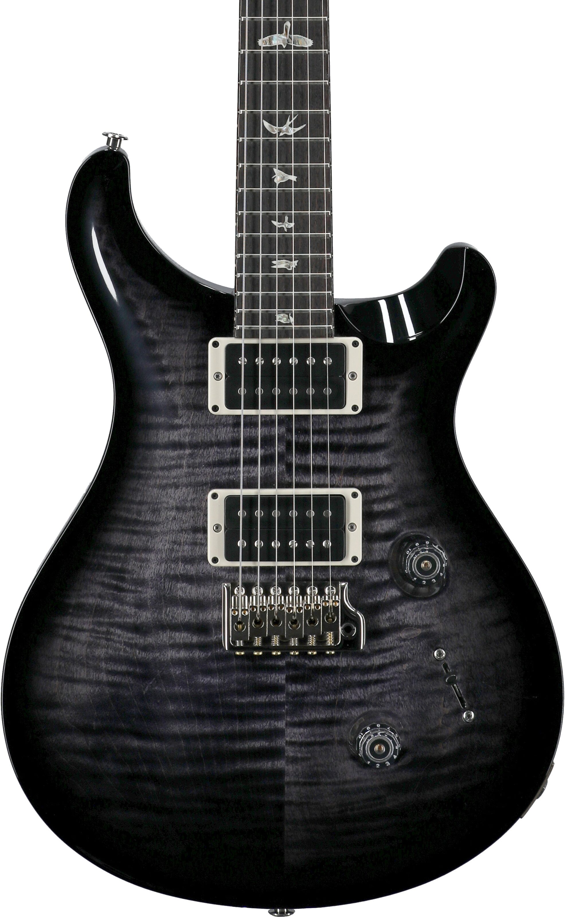 PRS Paul Reed Smith 2011 Custom 24 10-Top Electric Guitar with Case, Purple Mist Wraparound Smokeburst, Serial Number 0389653, Body Straight Front