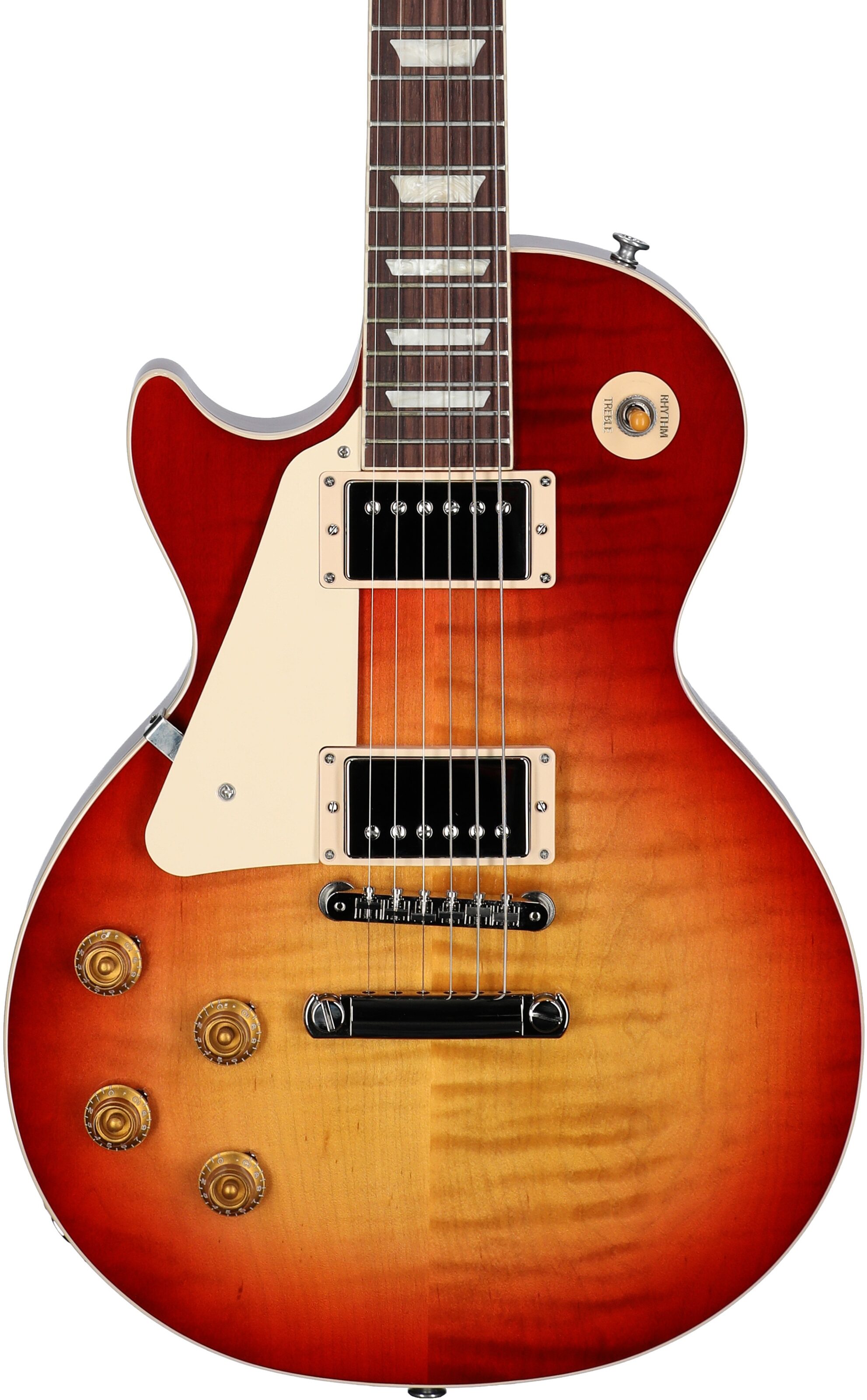 Gibson Les Paul Standard '50s Electric Guitar, Left-Handed (with Case), Heritage Cherry Sunburst, Serial Number 230540060, Body Straight Front