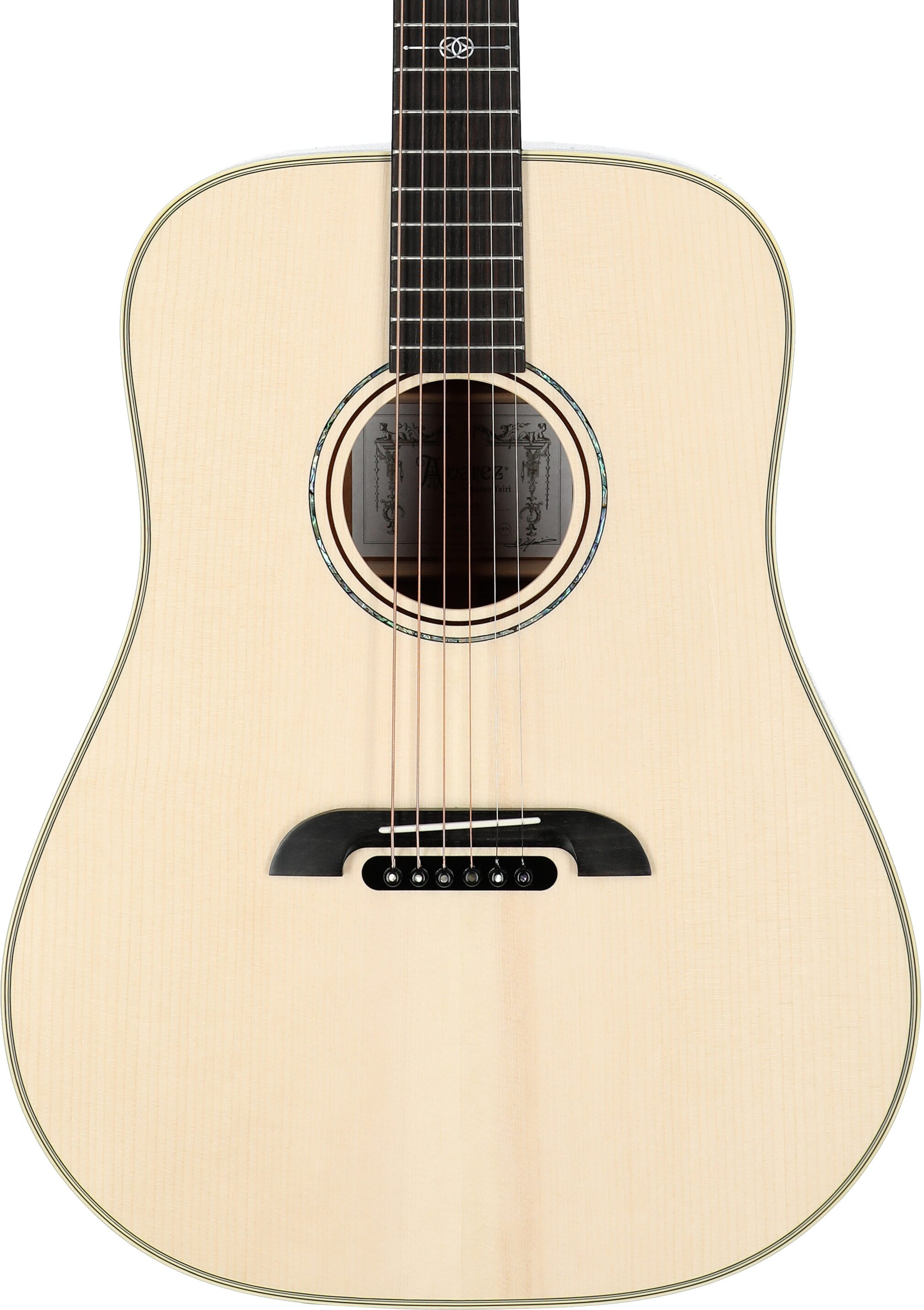 Alvarez Yairi DYM60HD Masterworks Acoustic Guitar (with Case), New, Serial Number 76612, Body Straight Front