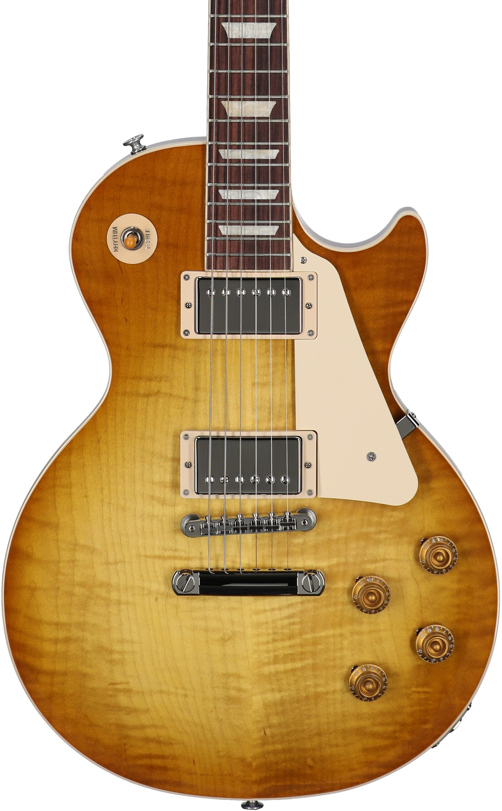 Gibson Exclusive Les Paul Standard Lite AAA Electric Guitar (with Case), Honey Burst, Serial Number 233140361, Body Straight Front