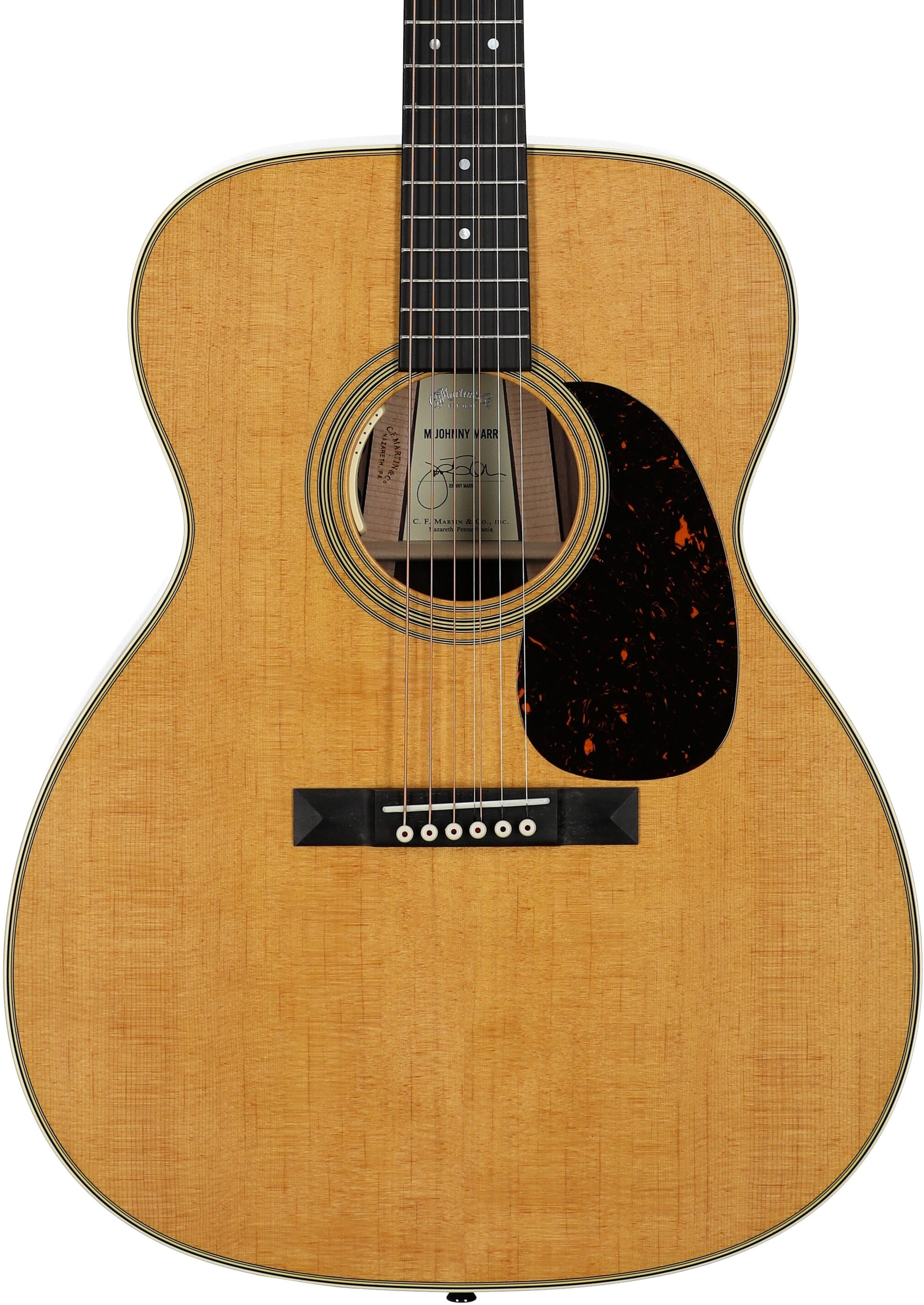 Martin M-7 Johnny Marr Acoustic-Electric Guitar, 7-String, New, Serial Number M2925633, Body Straight Front