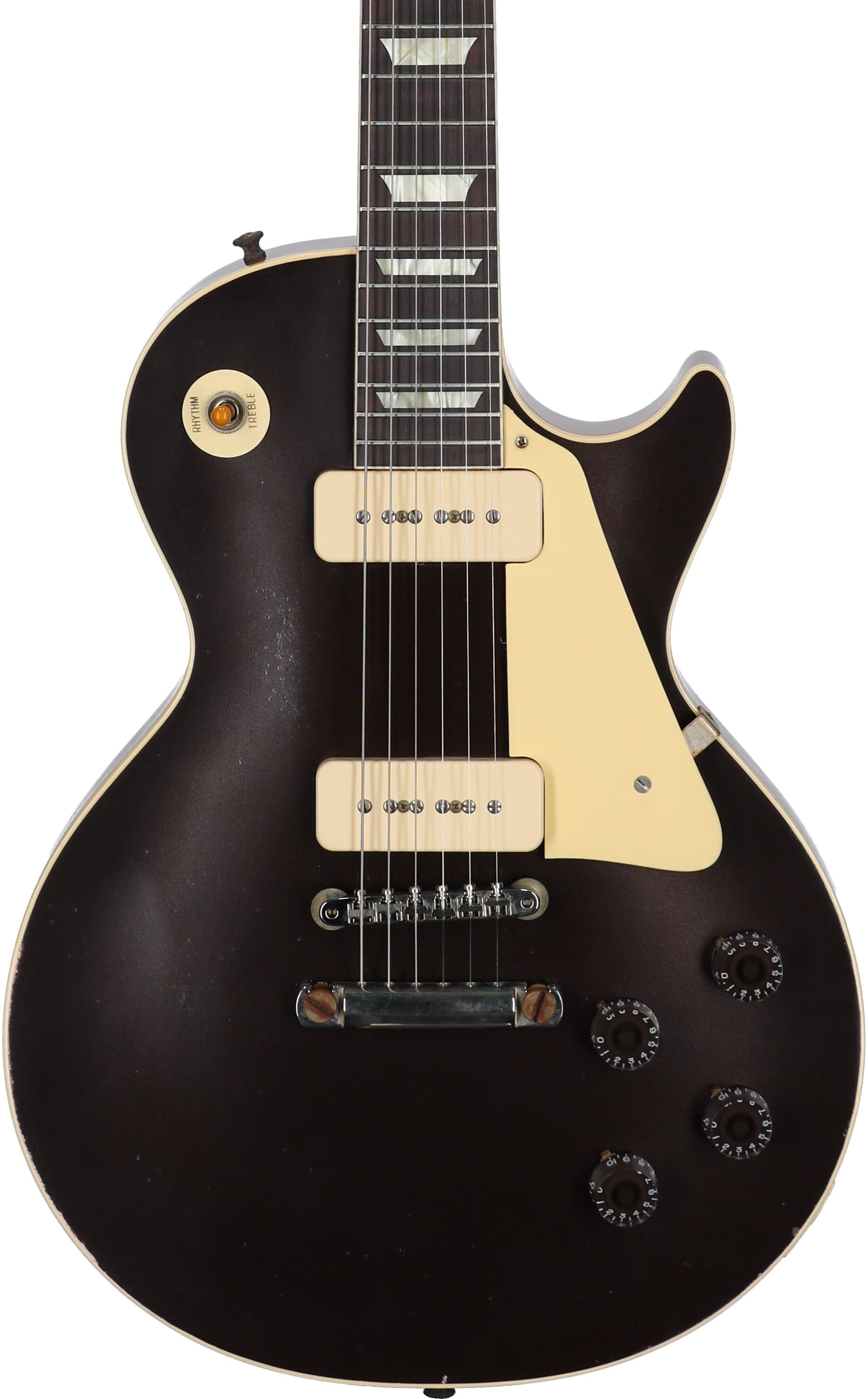 Gibson Limited Edition Custom Shop 1955 NAMM Les Paul Electric Guitar (with Case), Viceroy Brown, Serial Number 55207, Body Straight Front