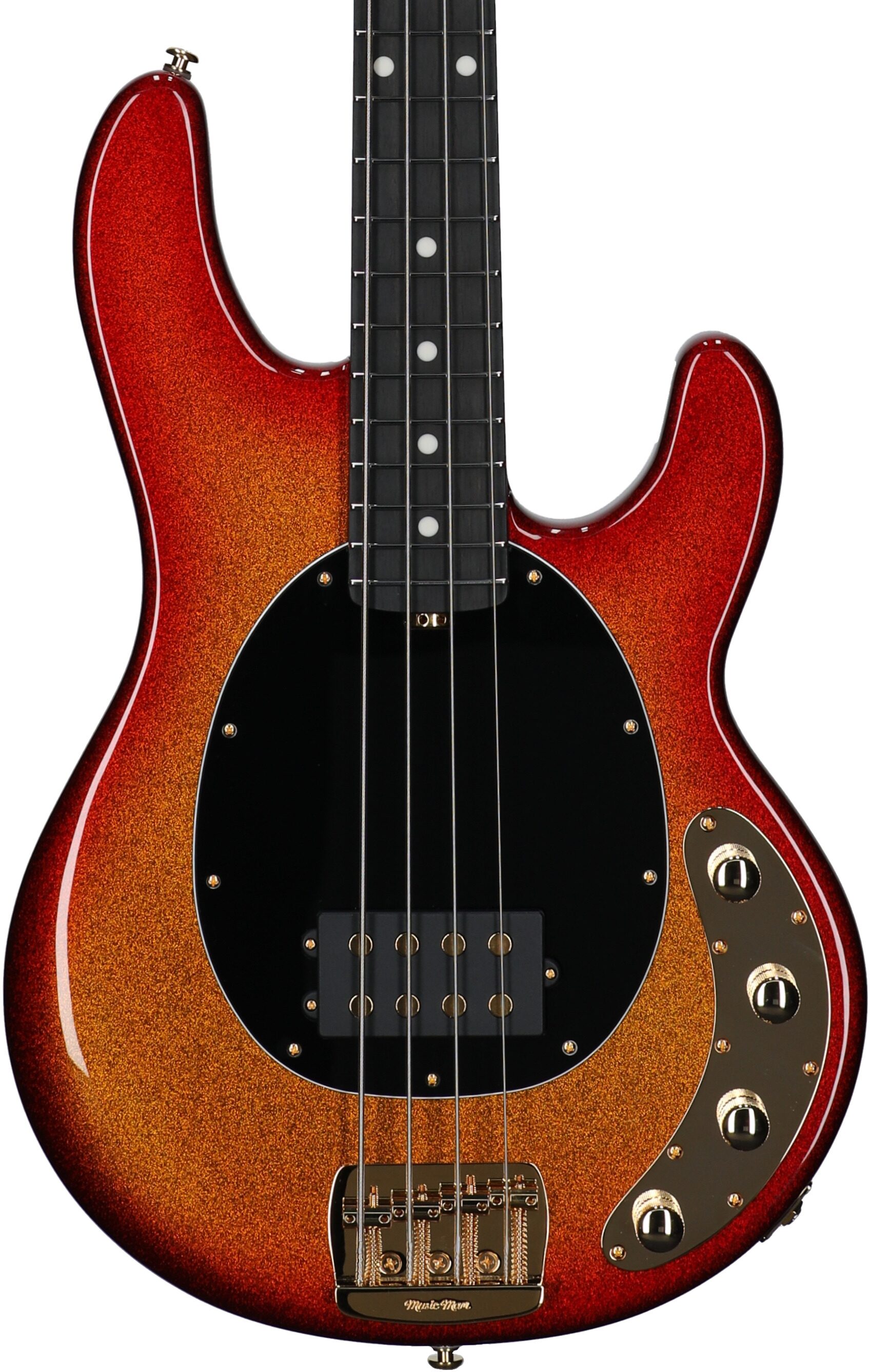 Ernie Ball Music Man StingRay Special Electric Bass (with Case), Cherry Punch, Serial Number K05674, Body Straight Front