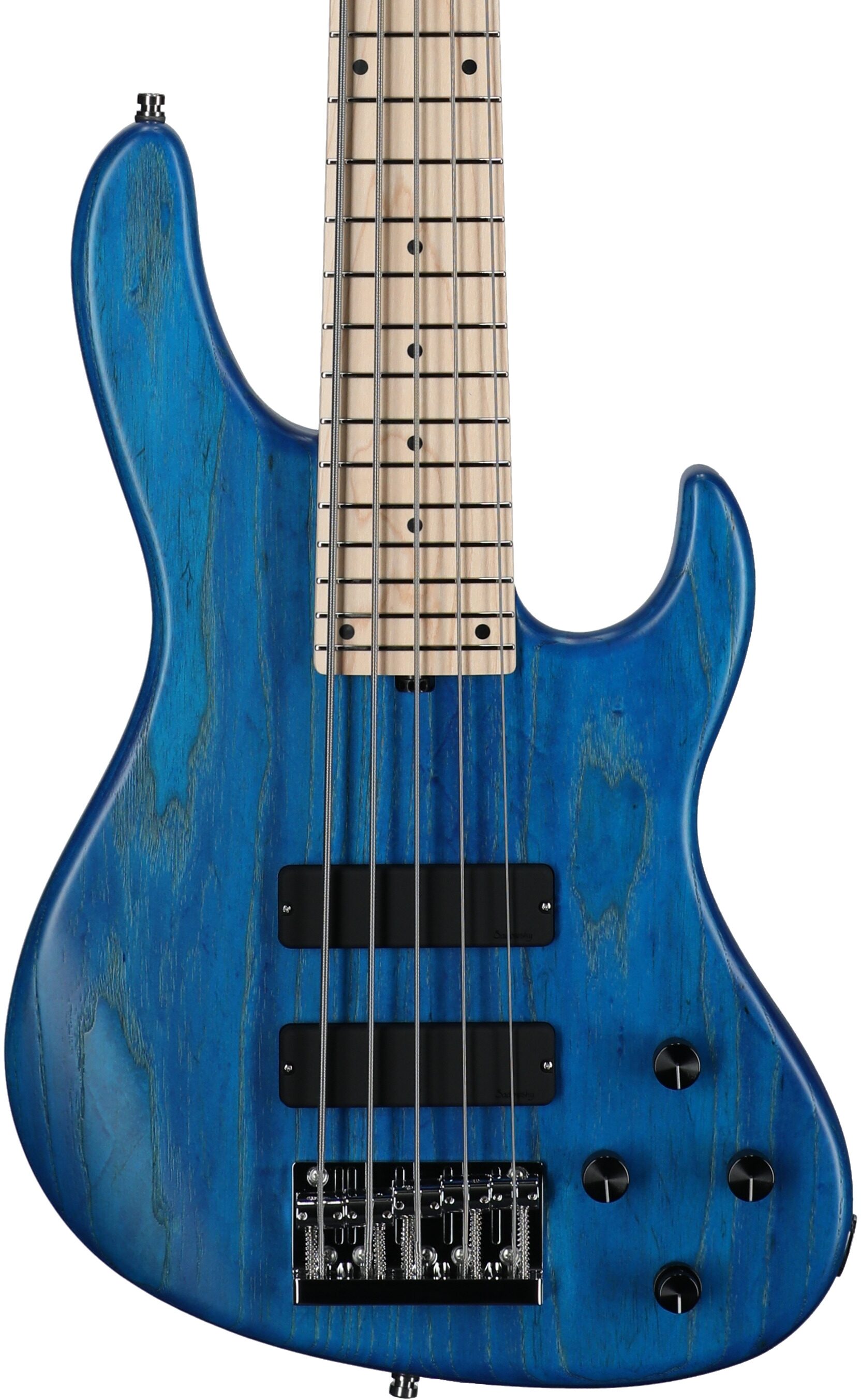 Sadowsky MetroLine 24-fret Modern Bass, 5-String (with Gig Bag), Ocean Blue, Serial Number SML F 004385-24, Body Straight Front
