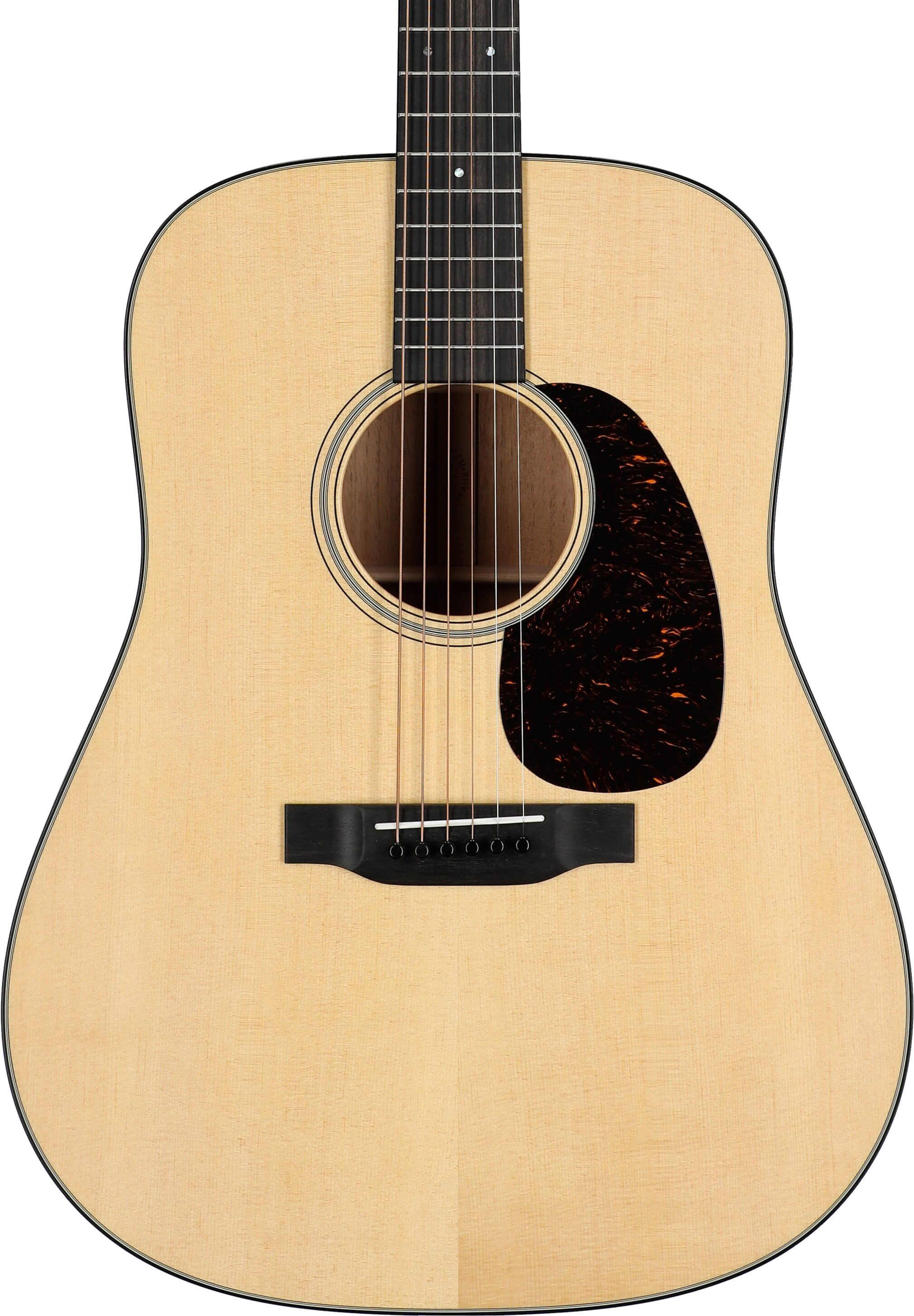 Martin D-18-v2 Satin Acoustic Guitar (with Case), Natural, Serial Number M2946526, Body Straight Front