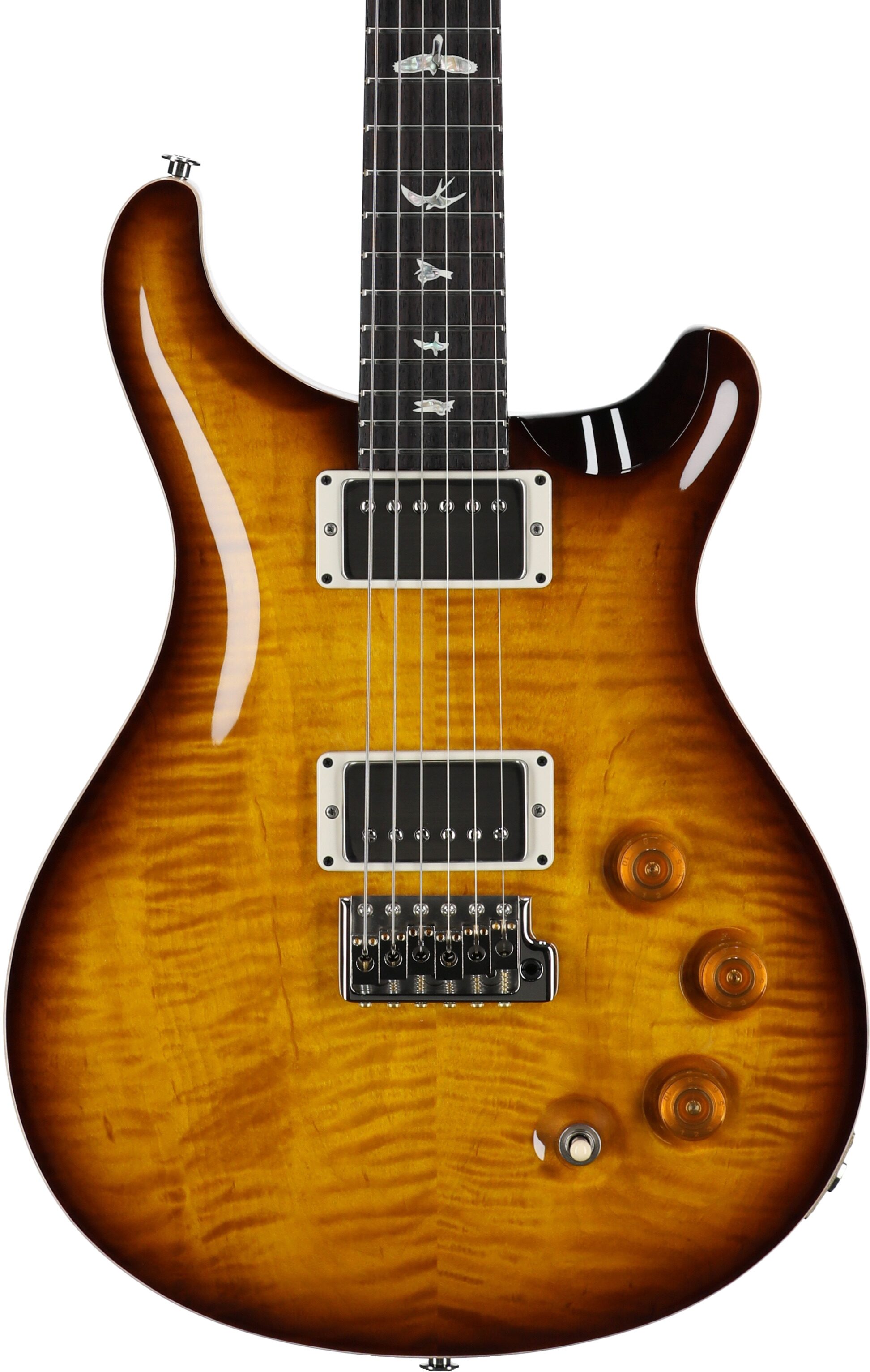 PRS Paul Reed Smith DGT Electric Guitar (with Case), McCarty Tobacco Sunburst, Serial Number 0403399, Body Straight Front