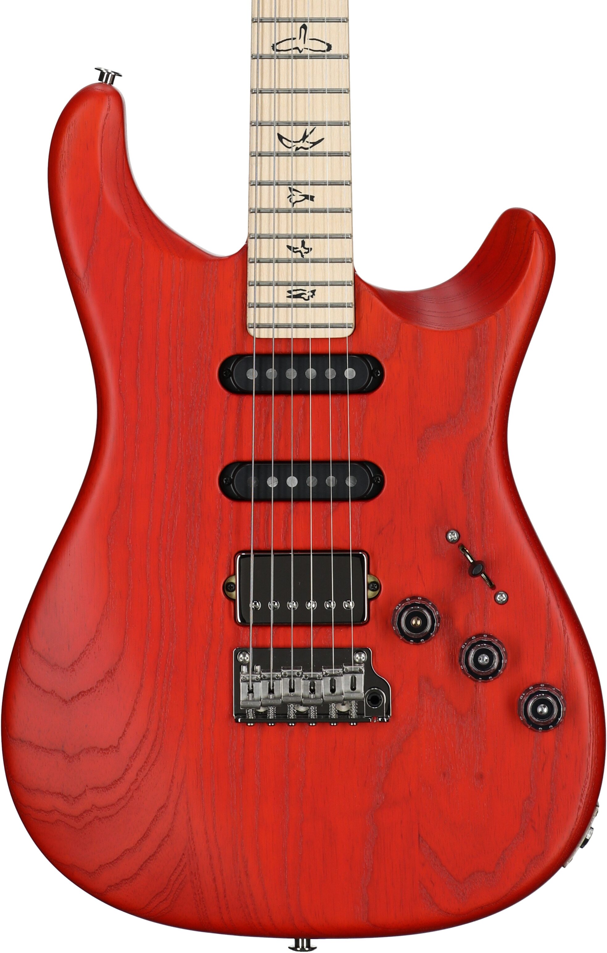 PRS Paul Reed Smith Fiore Satin Electric Guitar (with Gig Bag), Amaryllis, Serial Number 0404010, Body Straight Front