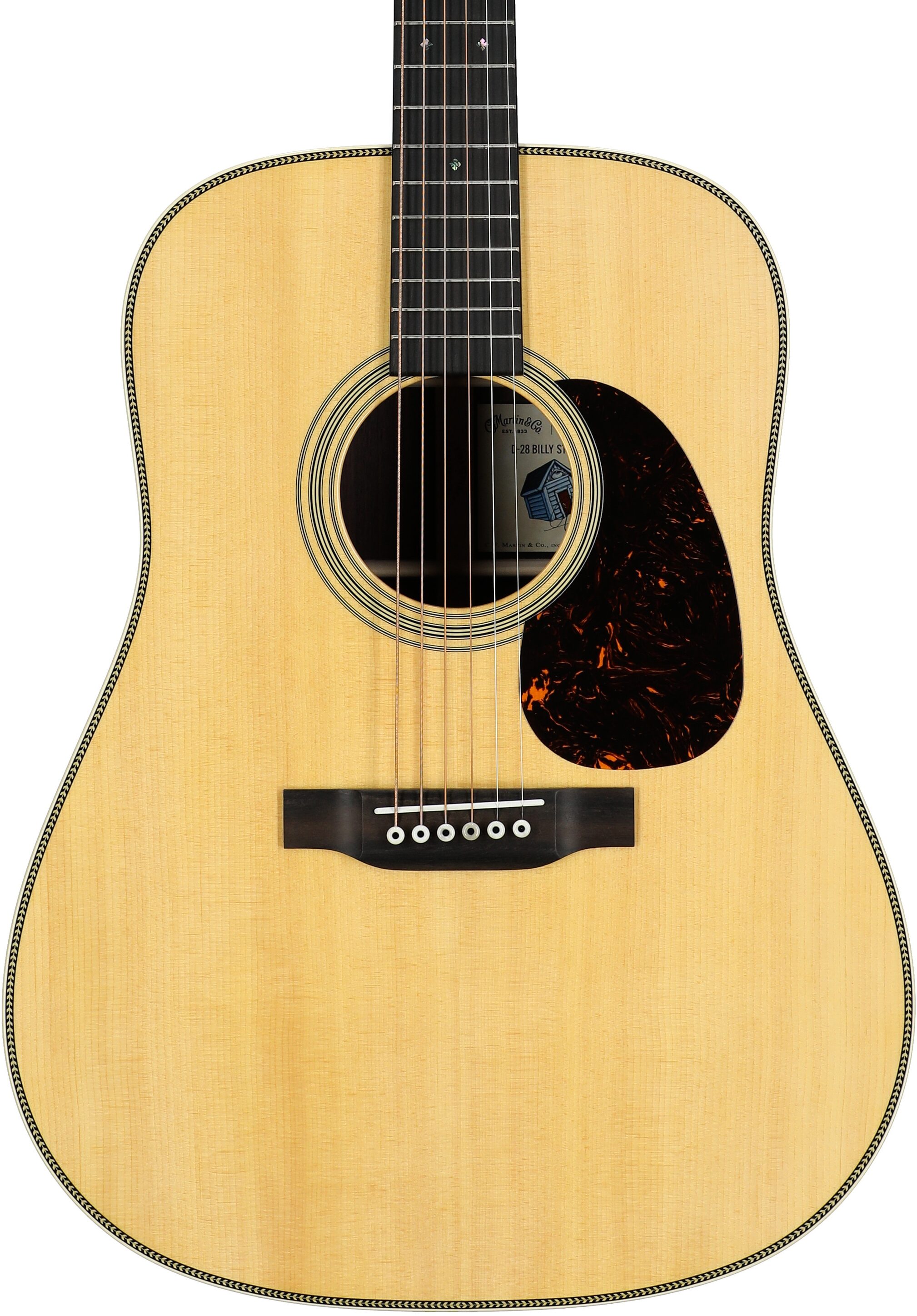 Martin D-28 Billy Strings Acoustic Guitar (with Case), New, Serial Number M2955623, Body Straight Front