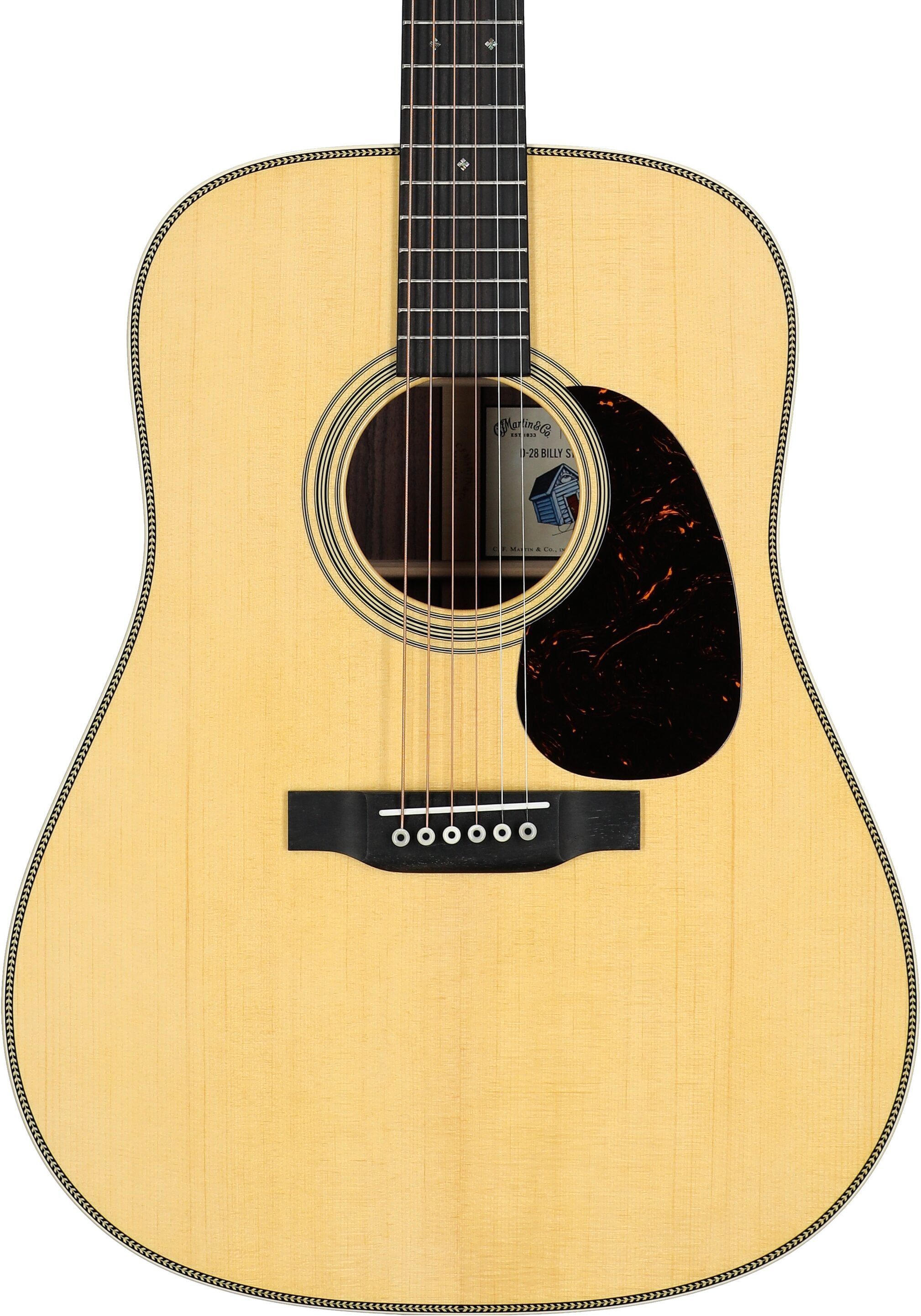 Martin D-28 Billy Strings Acoustic Guitar (with Case), New, Serial Number M2955621, Body Straight Front