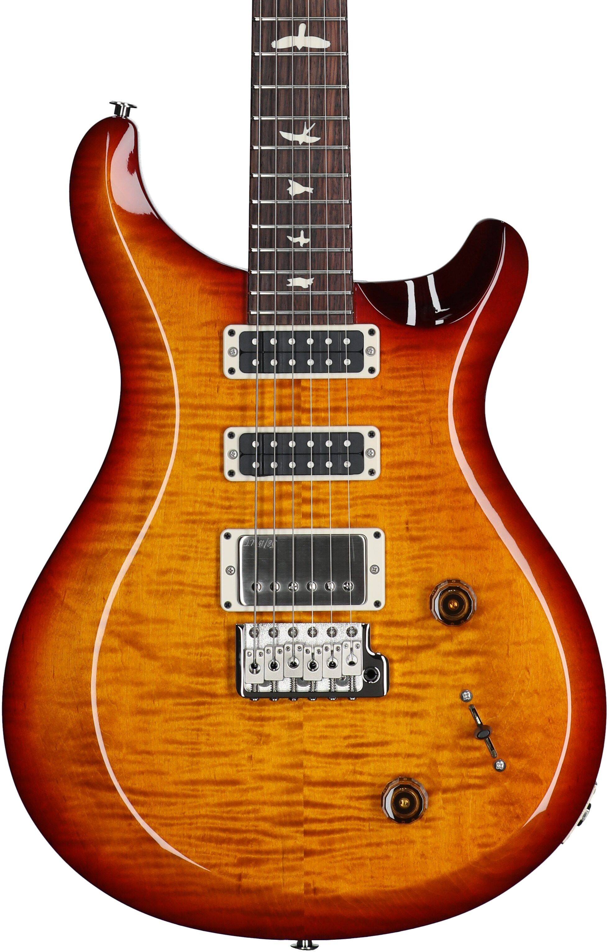 PRS Paul Reed Smith S2 Studio Electric Guitar, Dark Cherry Sunburst, Serial Number S2080978, Body Straight Front