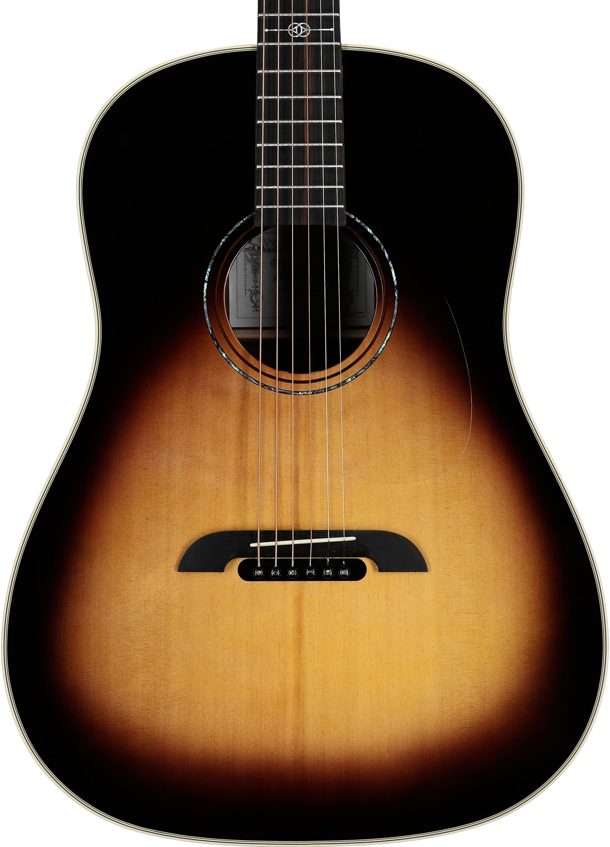 Alvarez Yairi DYMR70 Masterworks Dreadnought Acoustic Guitar (with Case), Sunburst, Serial Number 76019, Body Straight Front