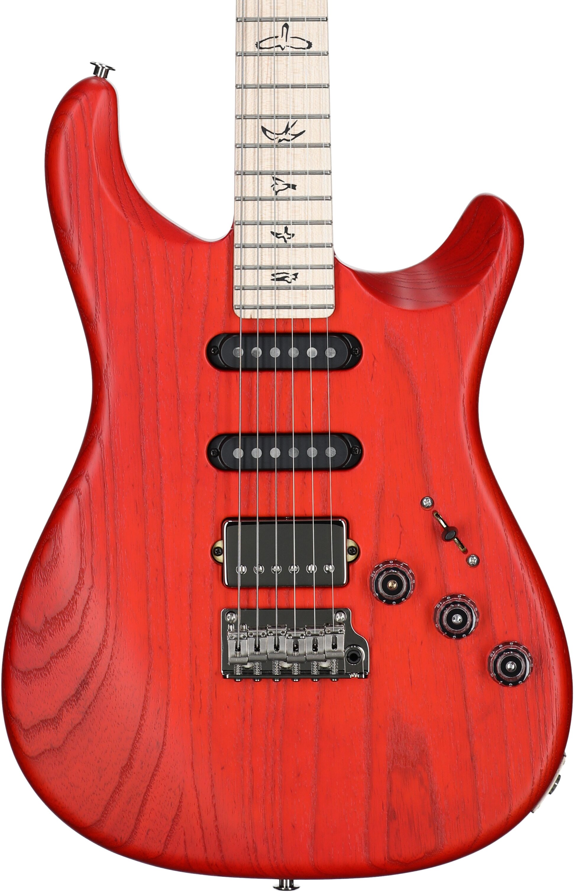 PRS Paul Reed Smith Fiore Satin Electric Guitar (with Gig Bag), Amaryllis, Serial Number 0407241, Body Straight Front
