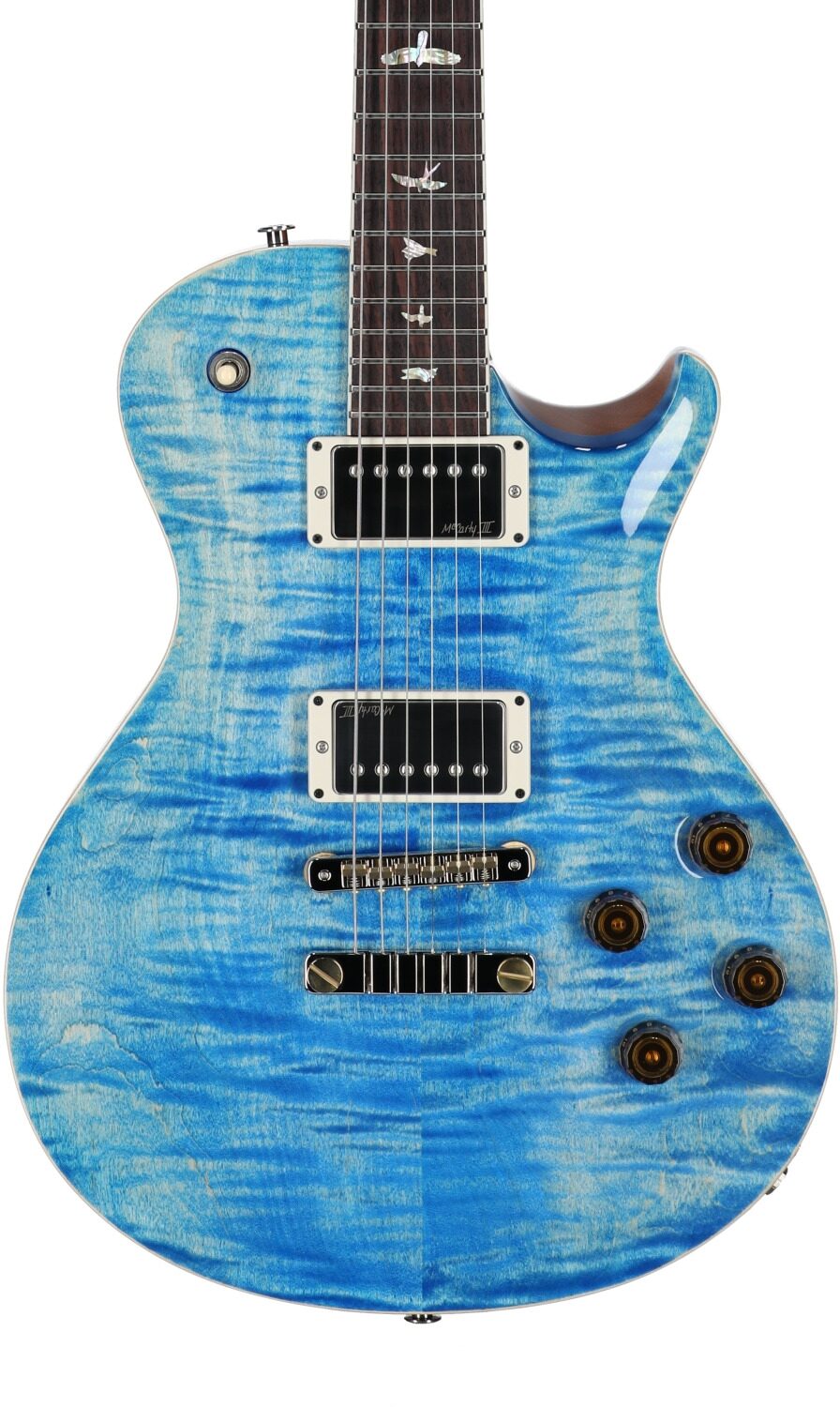 PRS Paul Reed Smith 40th Anniversary McCarty SC56 Limited Edition Electric Guitar, Faded Blue Jean, Serial Number 0406560, Body Straight Front