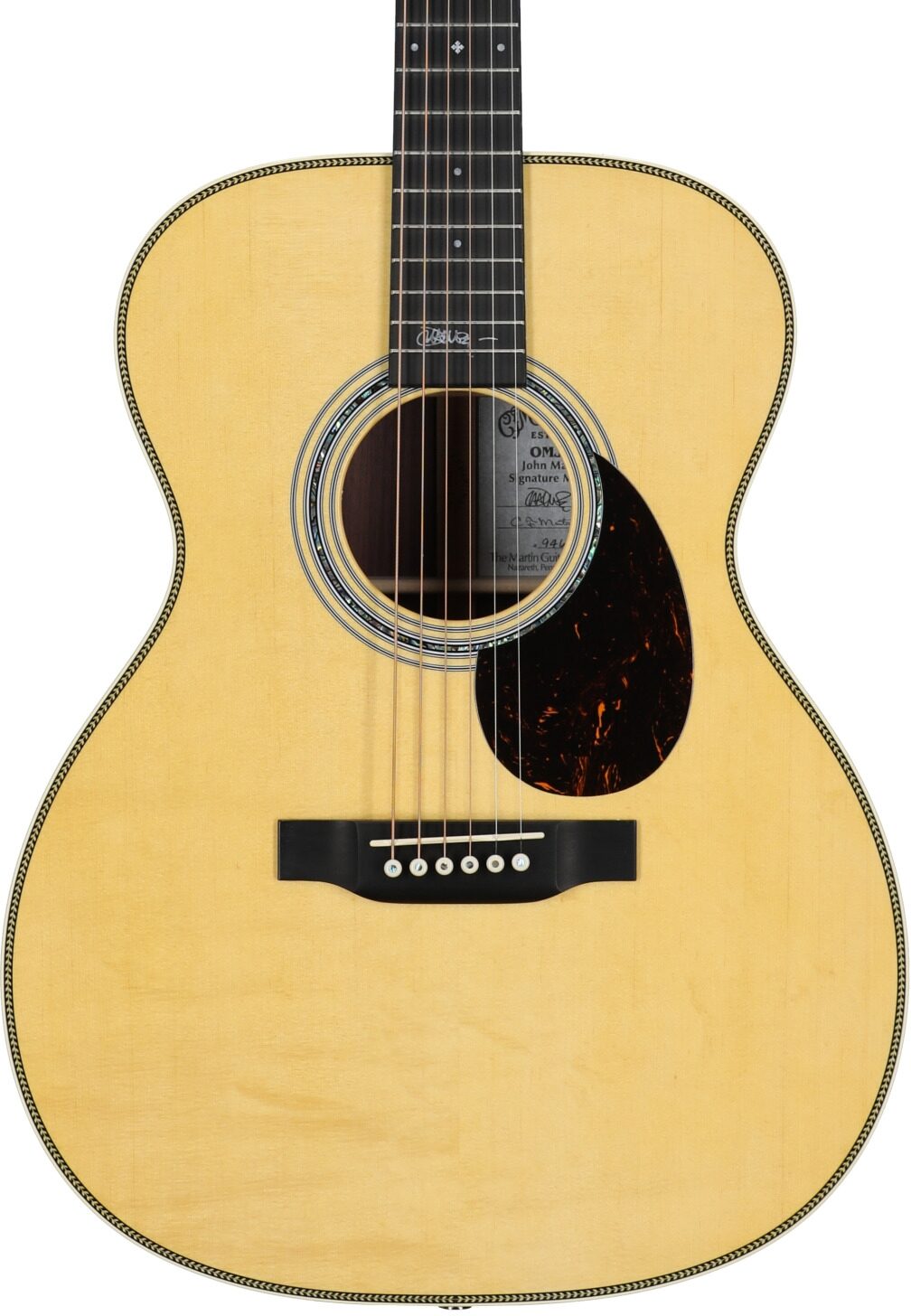 Martin John Mayer OMJM Acoustic-Electic Guitar (with Case)