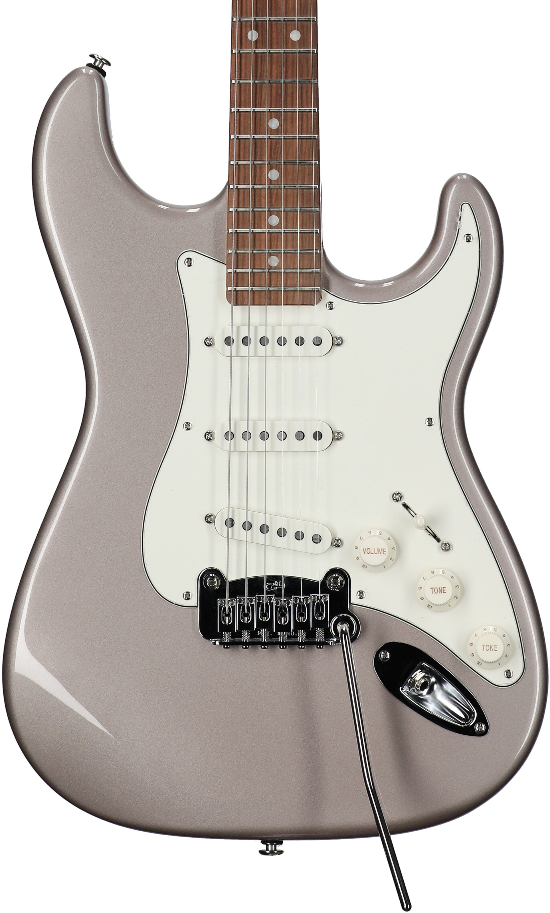 G&L Fullerton Deluxe Legacy Electric Guitar, with Caribbean Rosewood fretboard (with Gig Bag), Shoreline Gold, Body Straight Front
