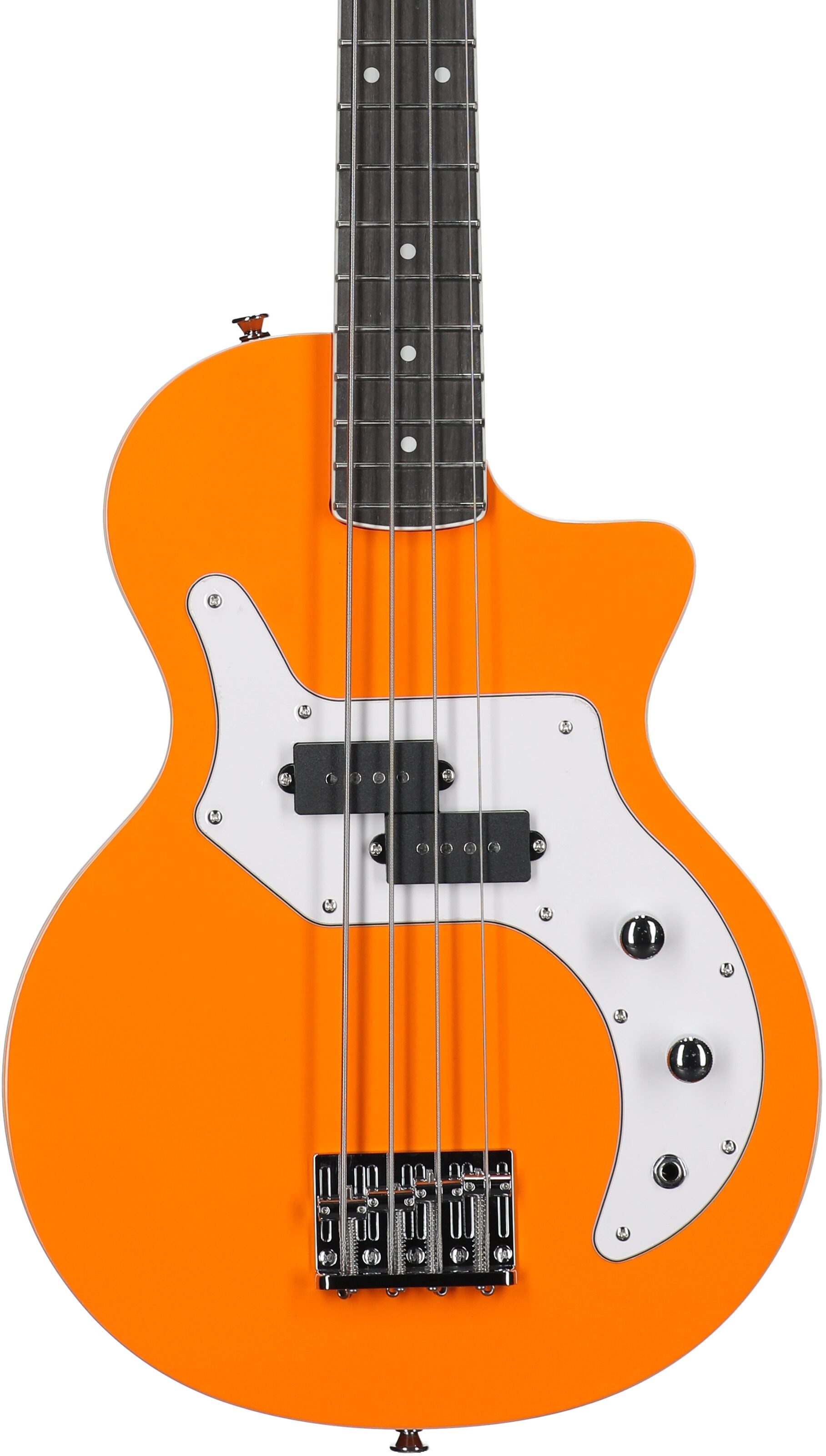Orange O Bass Electric Bass (with Gig Bag), Orange, Open Box (Very Good), Body Straight Front