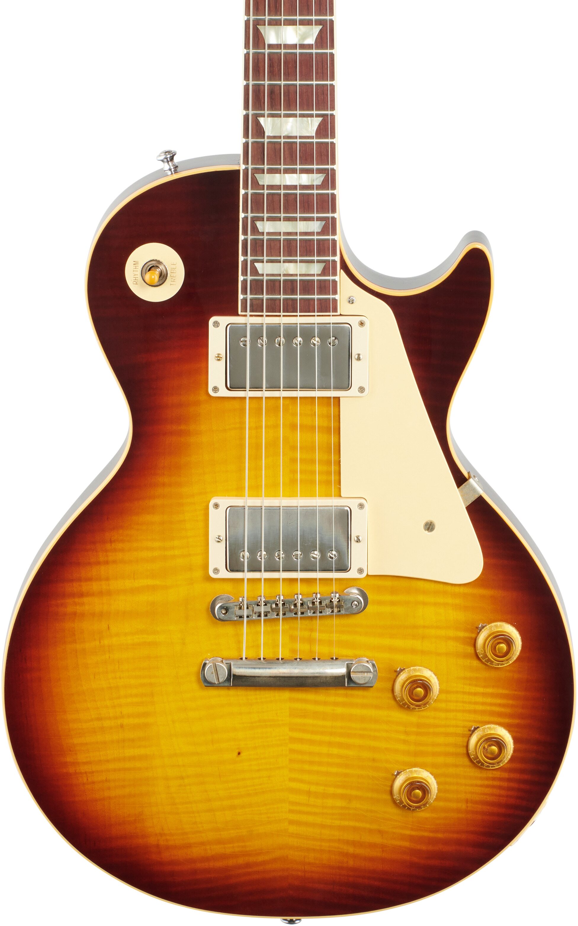 Gibson Custom 1959 Les Paul Standard Murphy Lab Ultra Light Aged Electric Guitar (with Case), Southern Fade, Body Straight Front