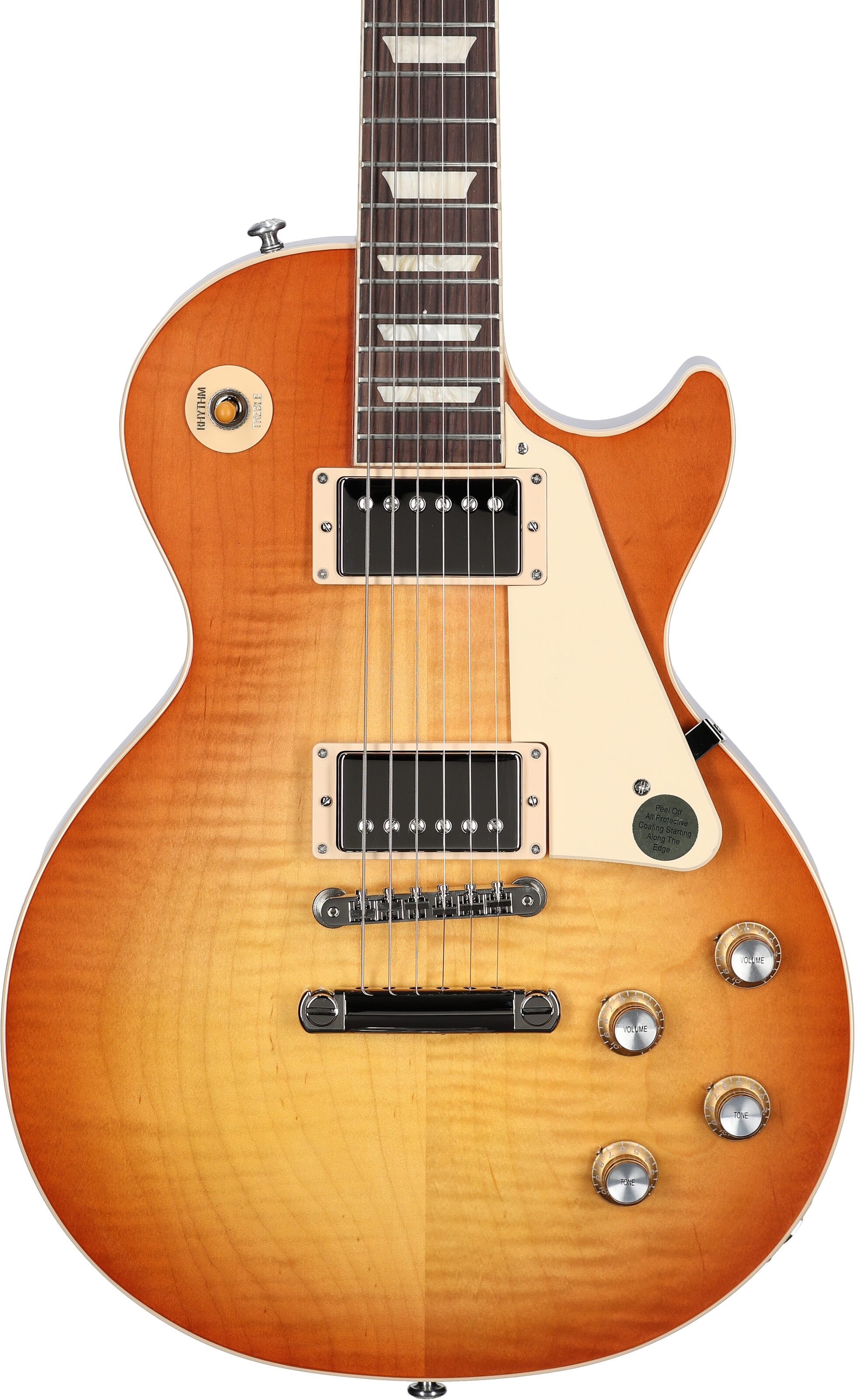 Gibson Les Paul Standard '60s Electric Guitar (with Case), Unburst, Open Box (Good), Body Straight Front