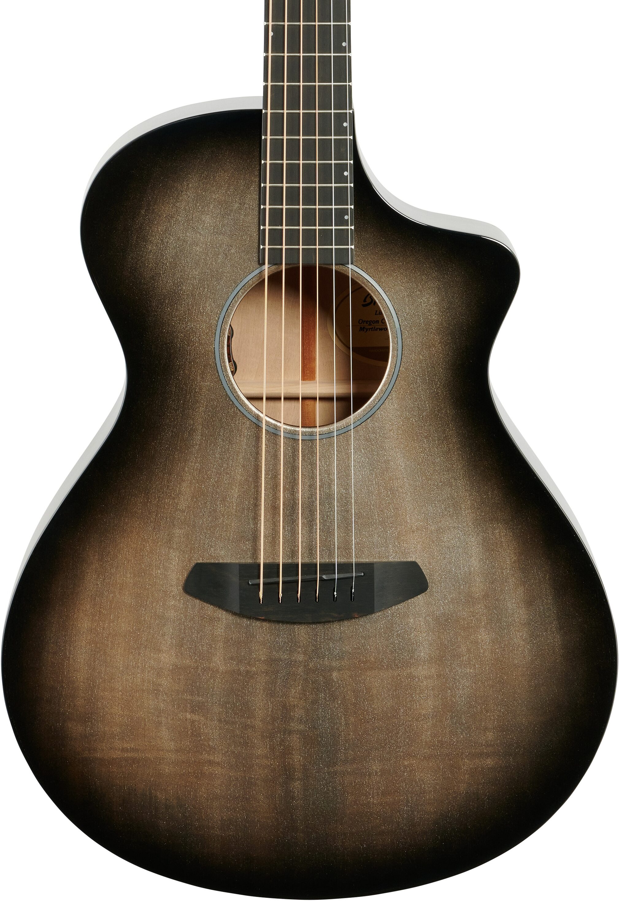 Breedlove Limited Edition Oregon Concert CE Galaxy Burst Acoustic-Electric Guitar (with Case), Body Straight Front