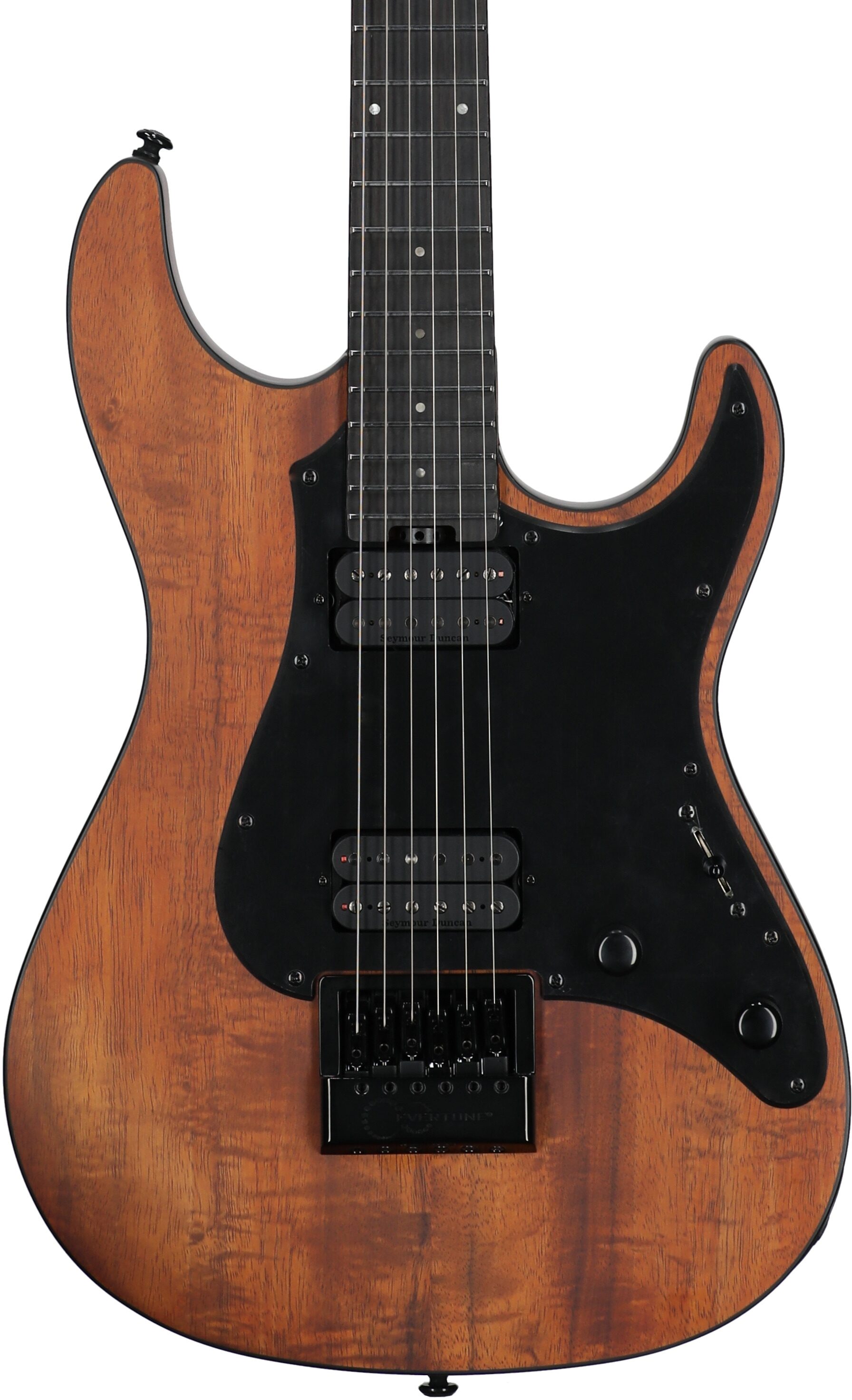 ESP LTD SN-1000 EverTune Electric Guitar, Koa Natural Satin, Body Straight Front