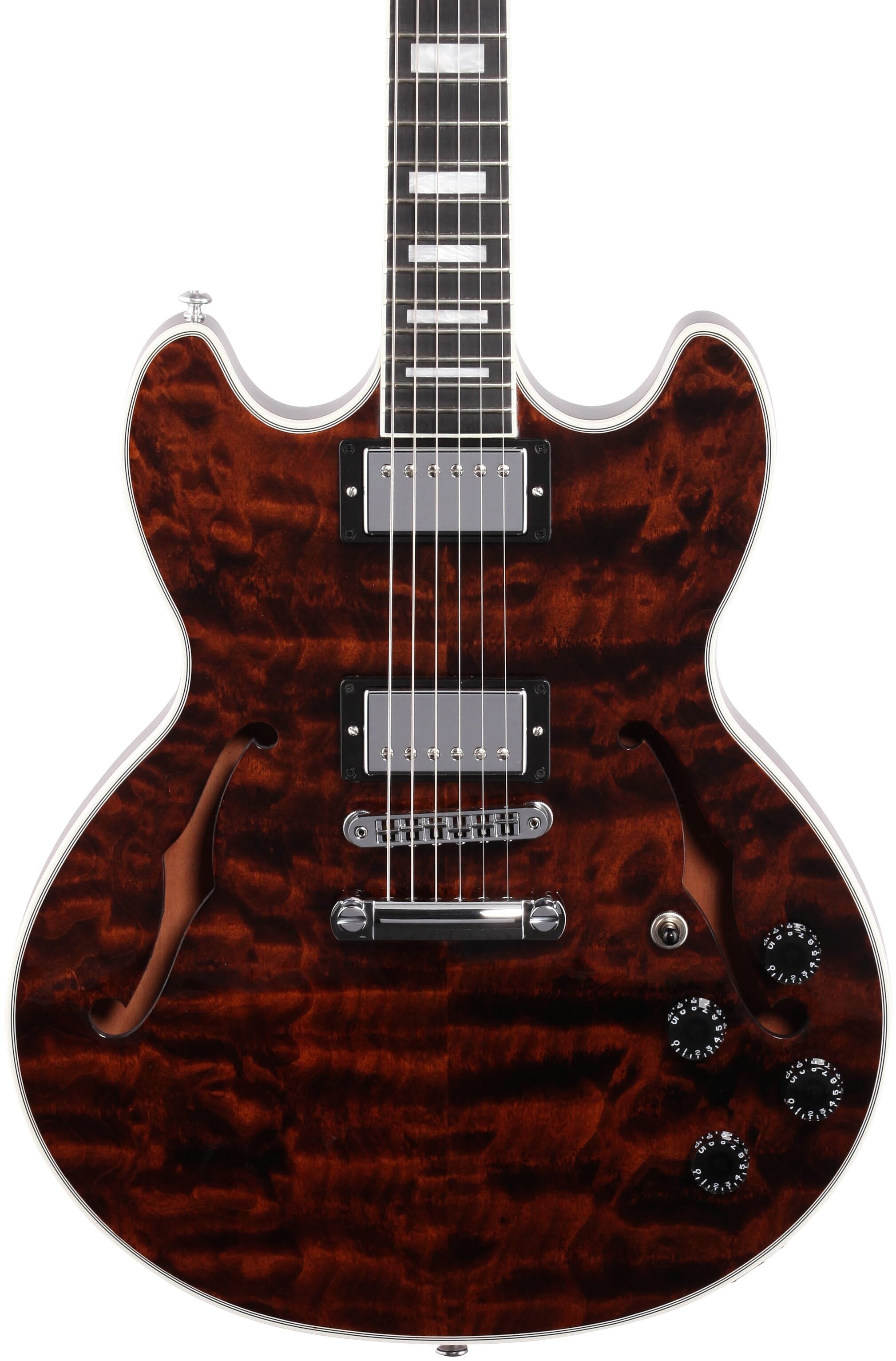 Gibson Limited Edition Midtown Deluxe Quilted Electric Guitar (with Case), Body Straight Front