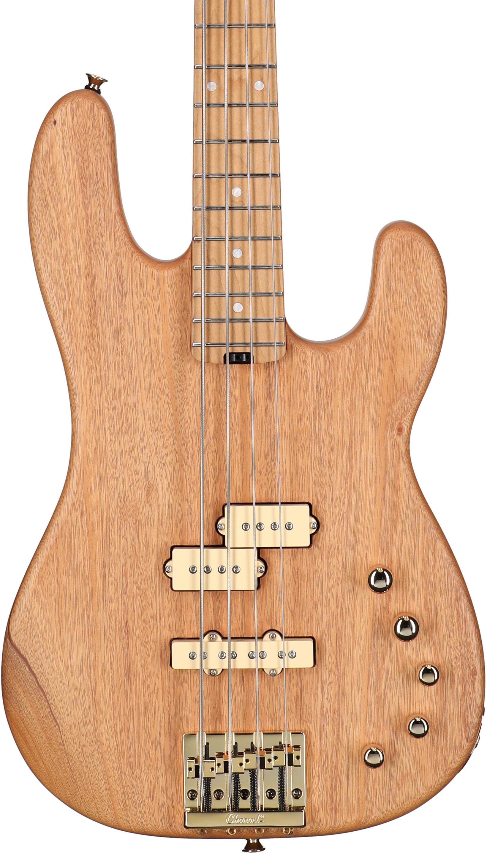 Charvel Pro-Mod San Dimas PJ IV Electric Bass, Natural, Body Straight Front