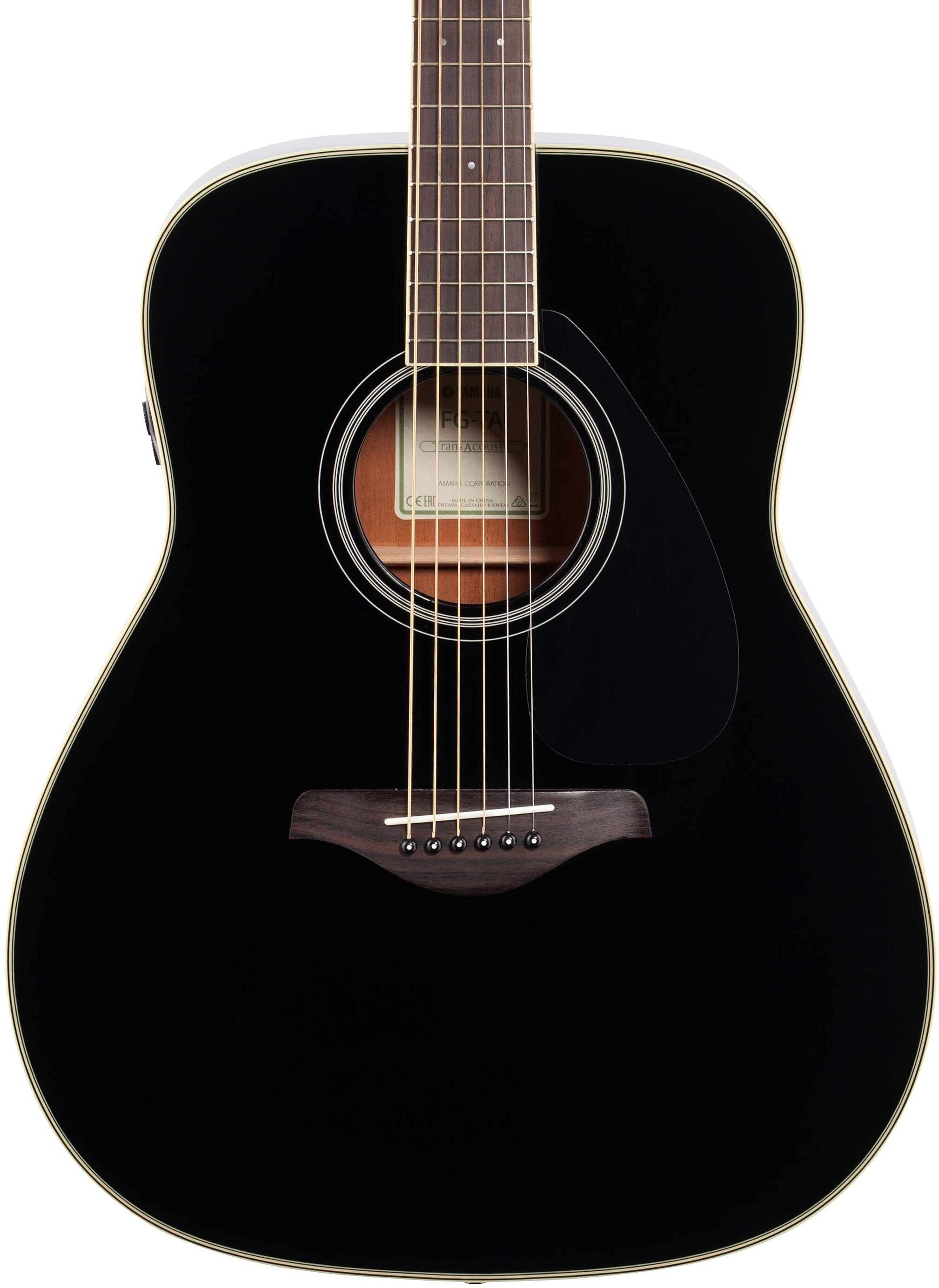 Yamaha FG-TA Dreadnought TransAcoustic Acoustic-Electric Guitar