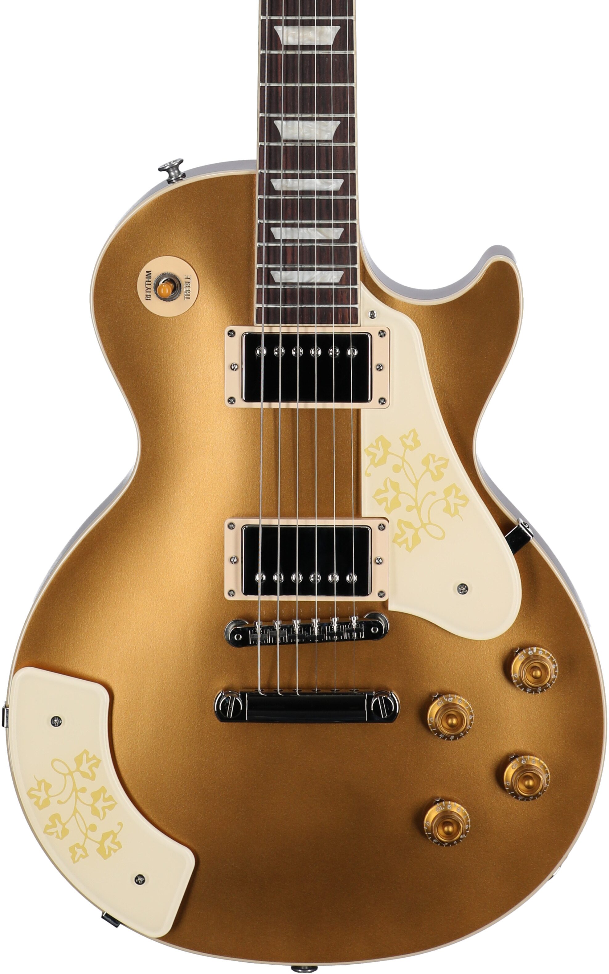 Gibson Mary Ford Les Paul Standard Electric Guitar (with Case), Gold Top, Open Box (Very Good), Body Straight Front
