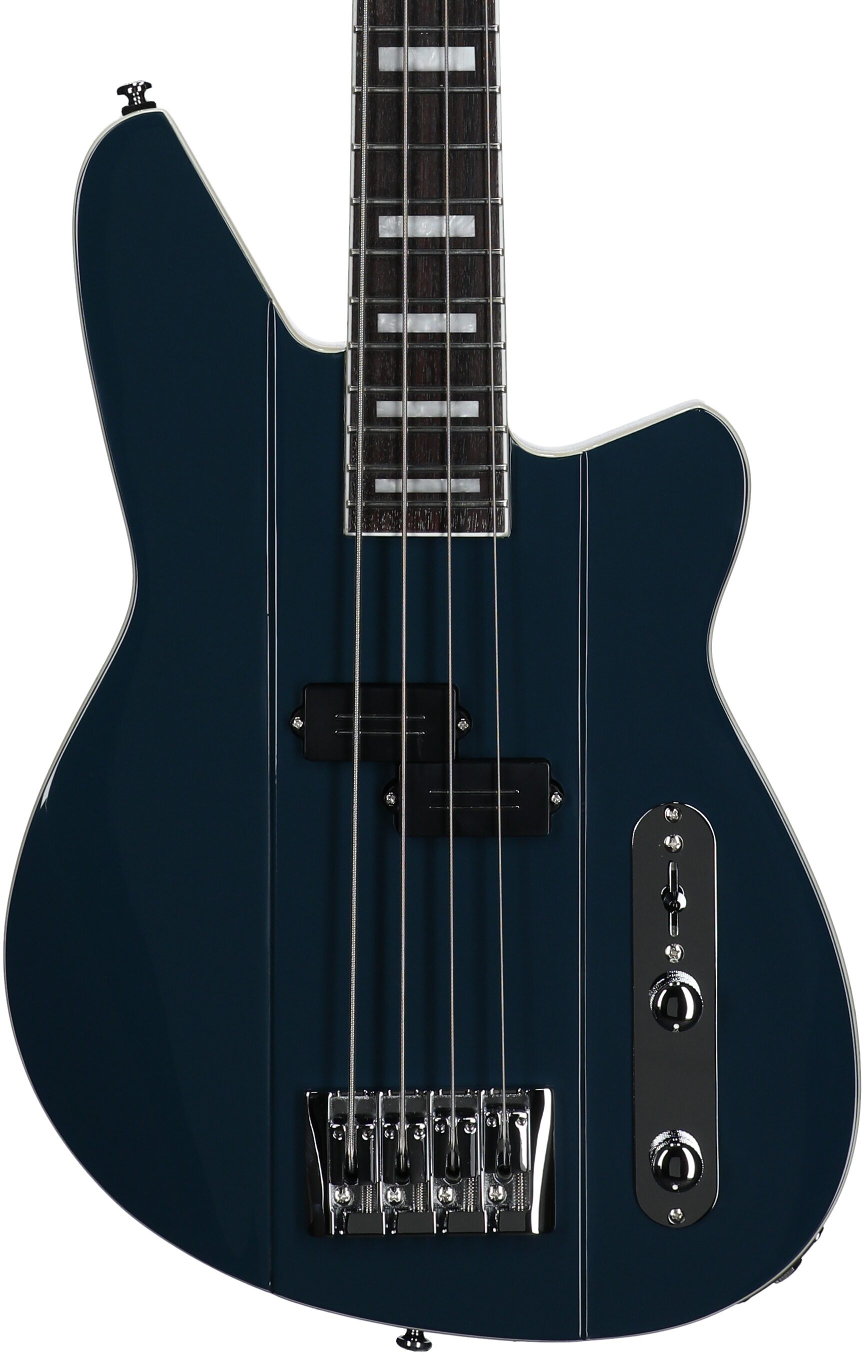 Reverend Sentinel Electric Bass, High Tide Blue, Body Straight Front