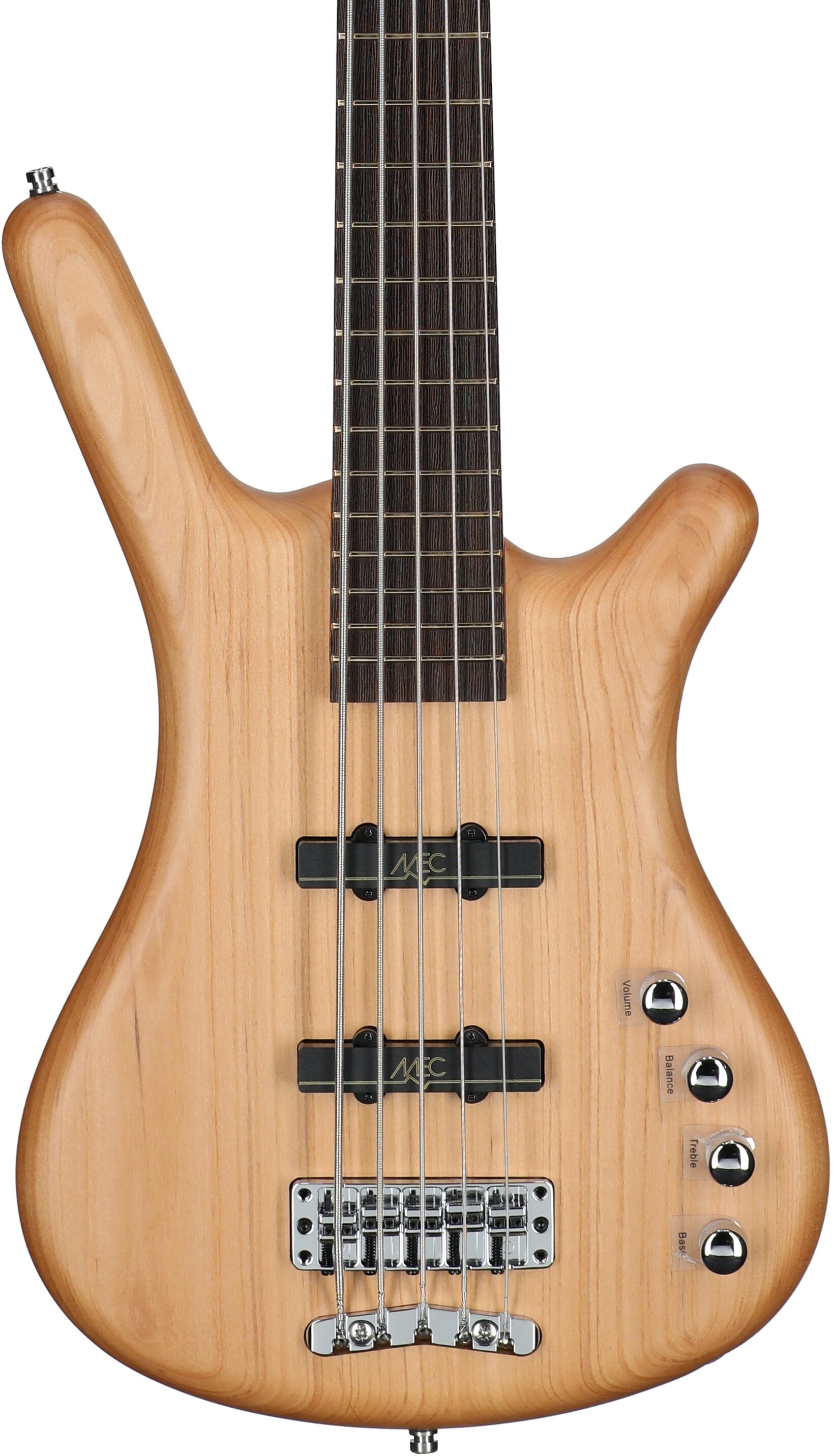 Warwick RockBass Corvette Basic 5 Active Electric Bass, 5-String, Natural, Body Straight Front