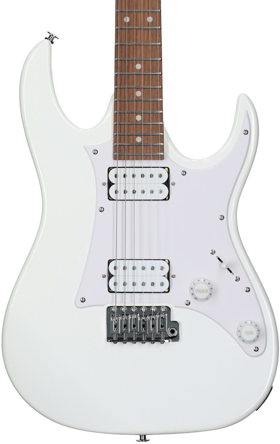 Ibanez GRX20W Electric Guitar, White, Body Straight Front