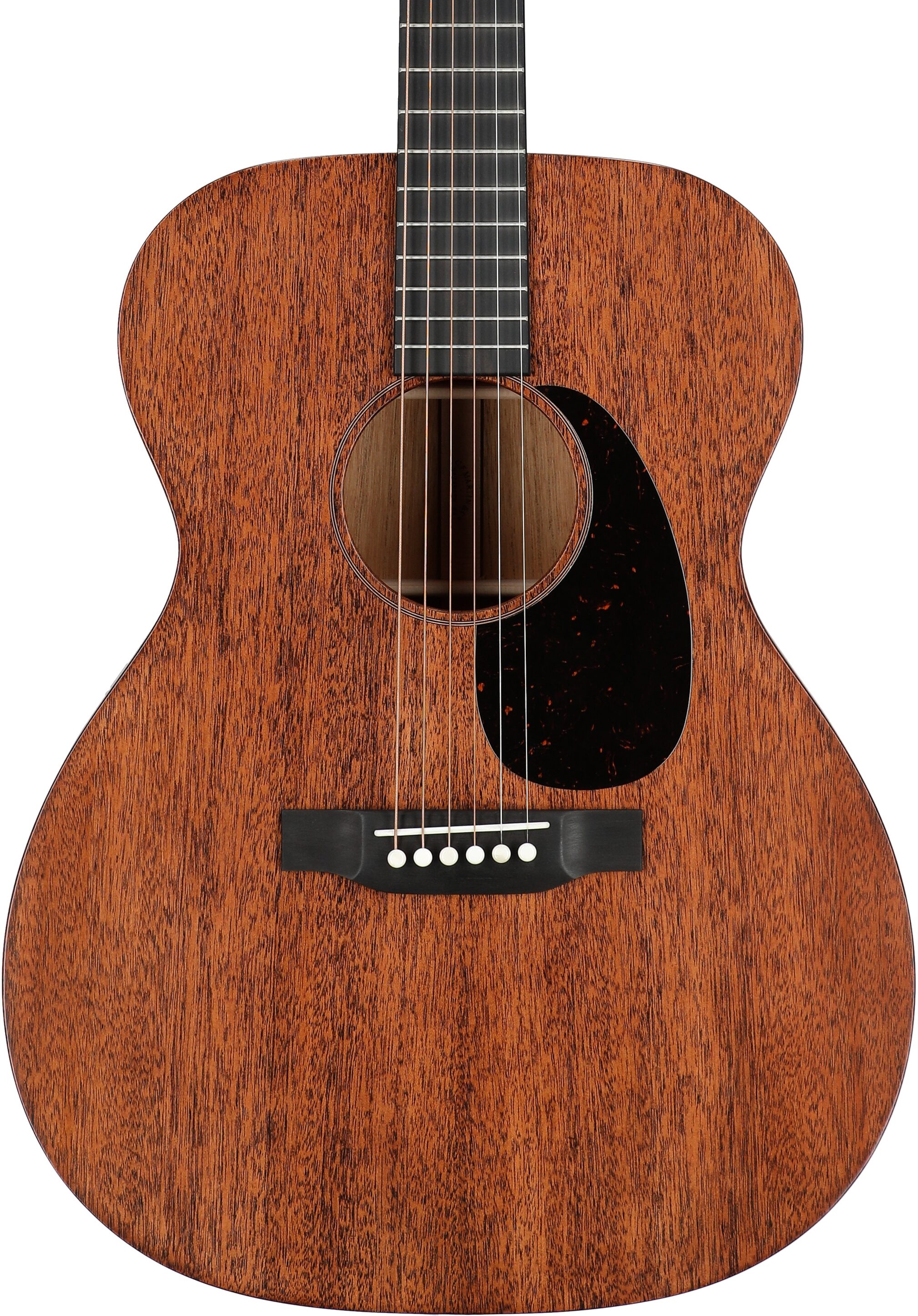 Martin 000-17 Acoustic Guitar (with Gig Bag), Natural, Body Straight Front