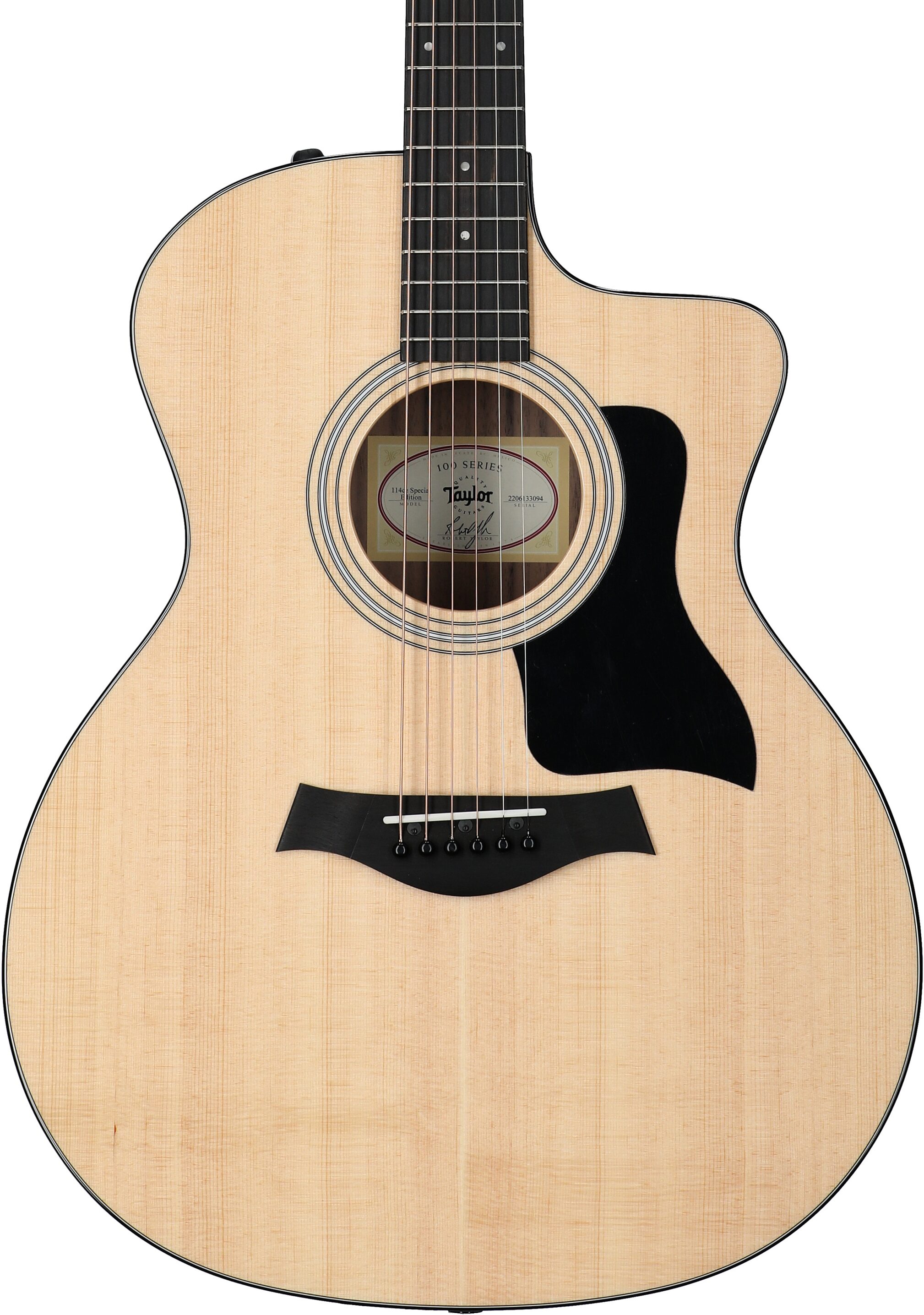 Taylor 114ce Special Edition Acoustic-Electric Guitar, New, Body Straight Front