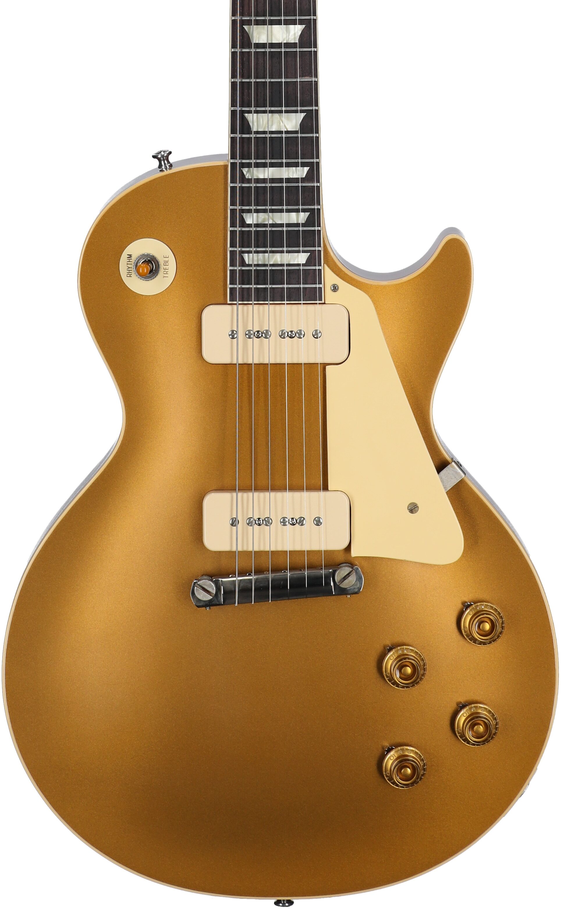 Gibson Custom Shop 1954 Les Paul Goldtop Reissue Electric Guitar (with Case), New, Body Straight Front
