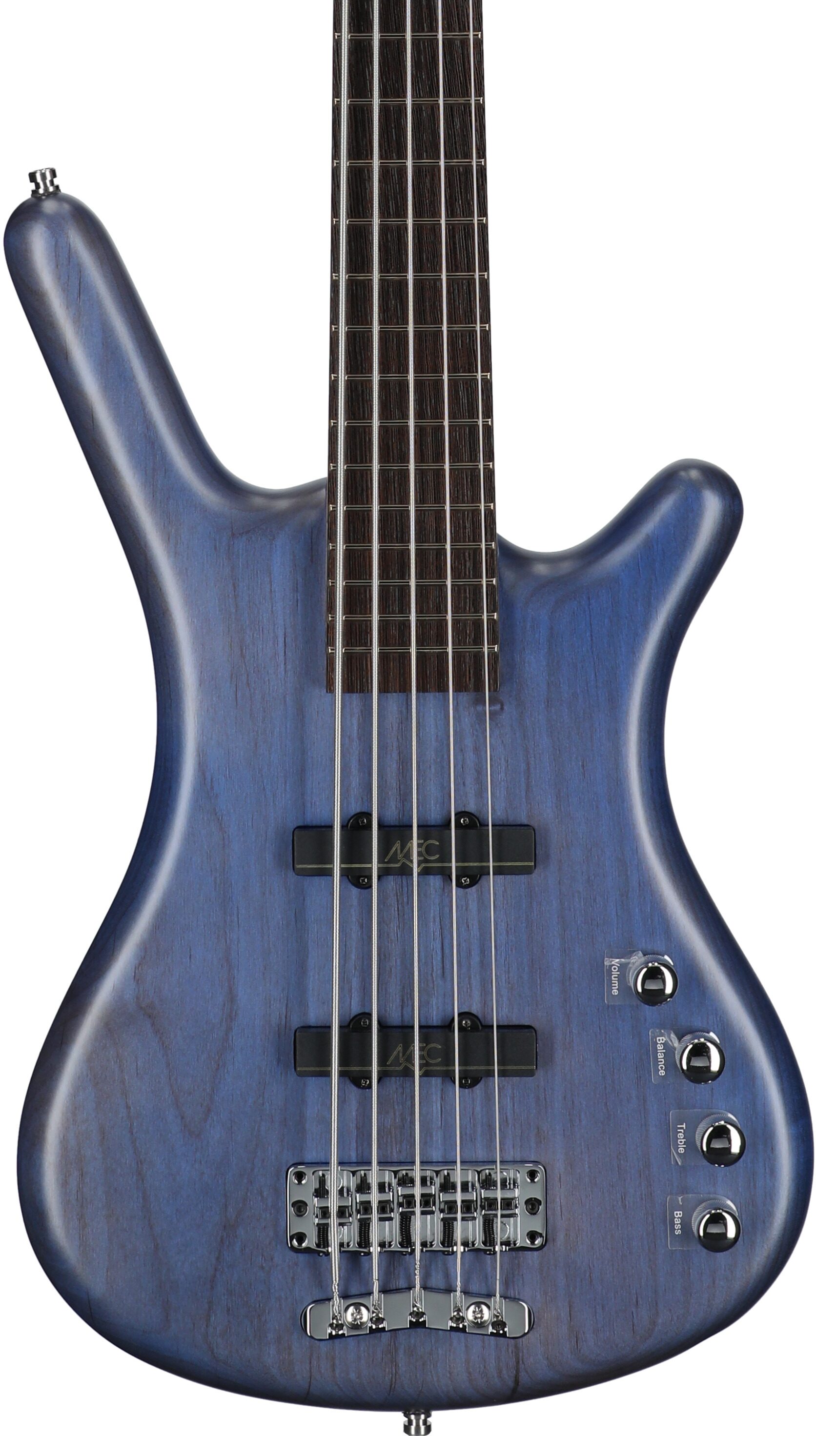 Warwick RockBass Corvette Basic 5 Active Electric Bass, 5-String, Ocean Blue, Body Straight Front
