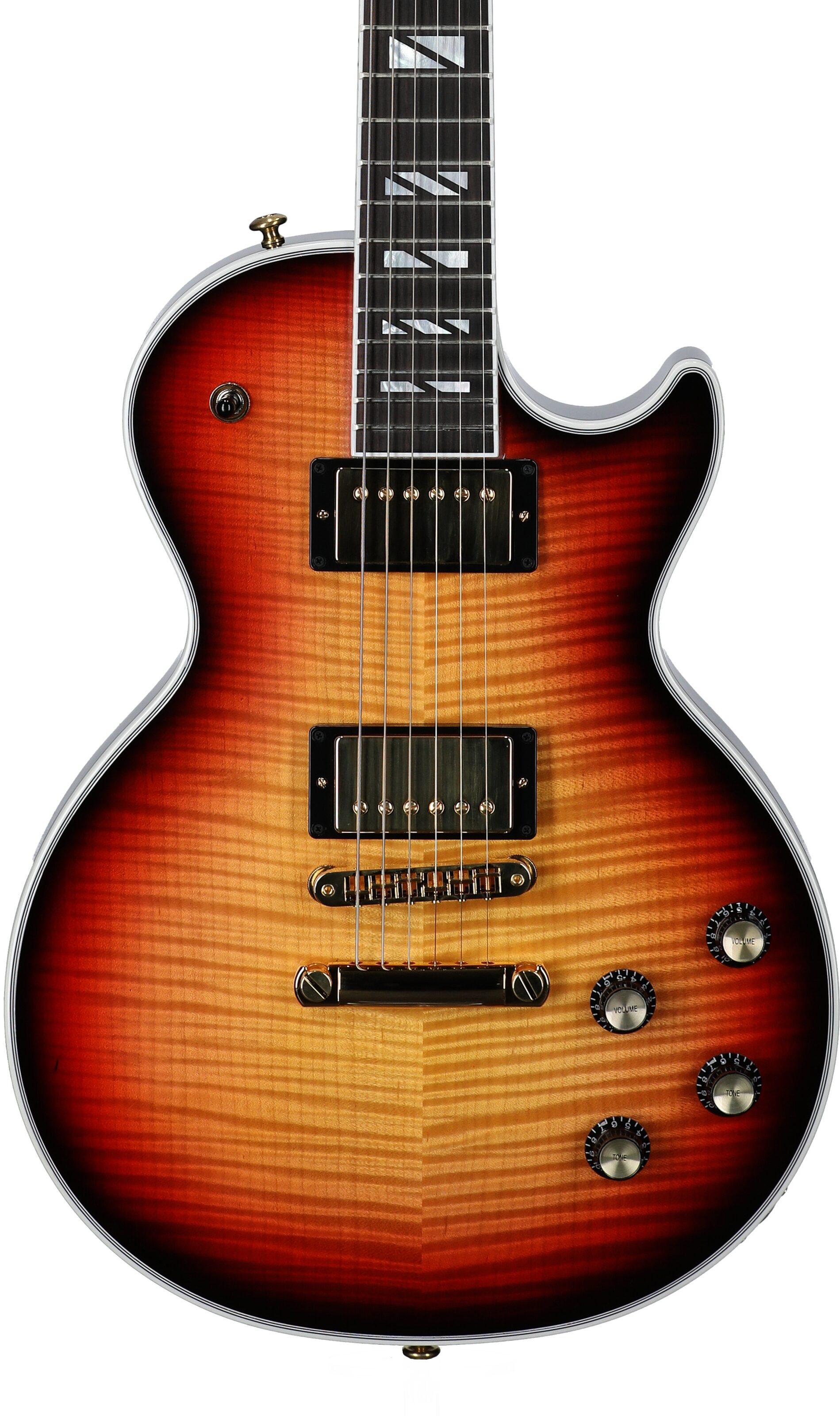 Gibson Les Paul Supreme AAA Figured Electric Guitar (with Case), Fireburst, Open Box (Very Good), Body Straight Front